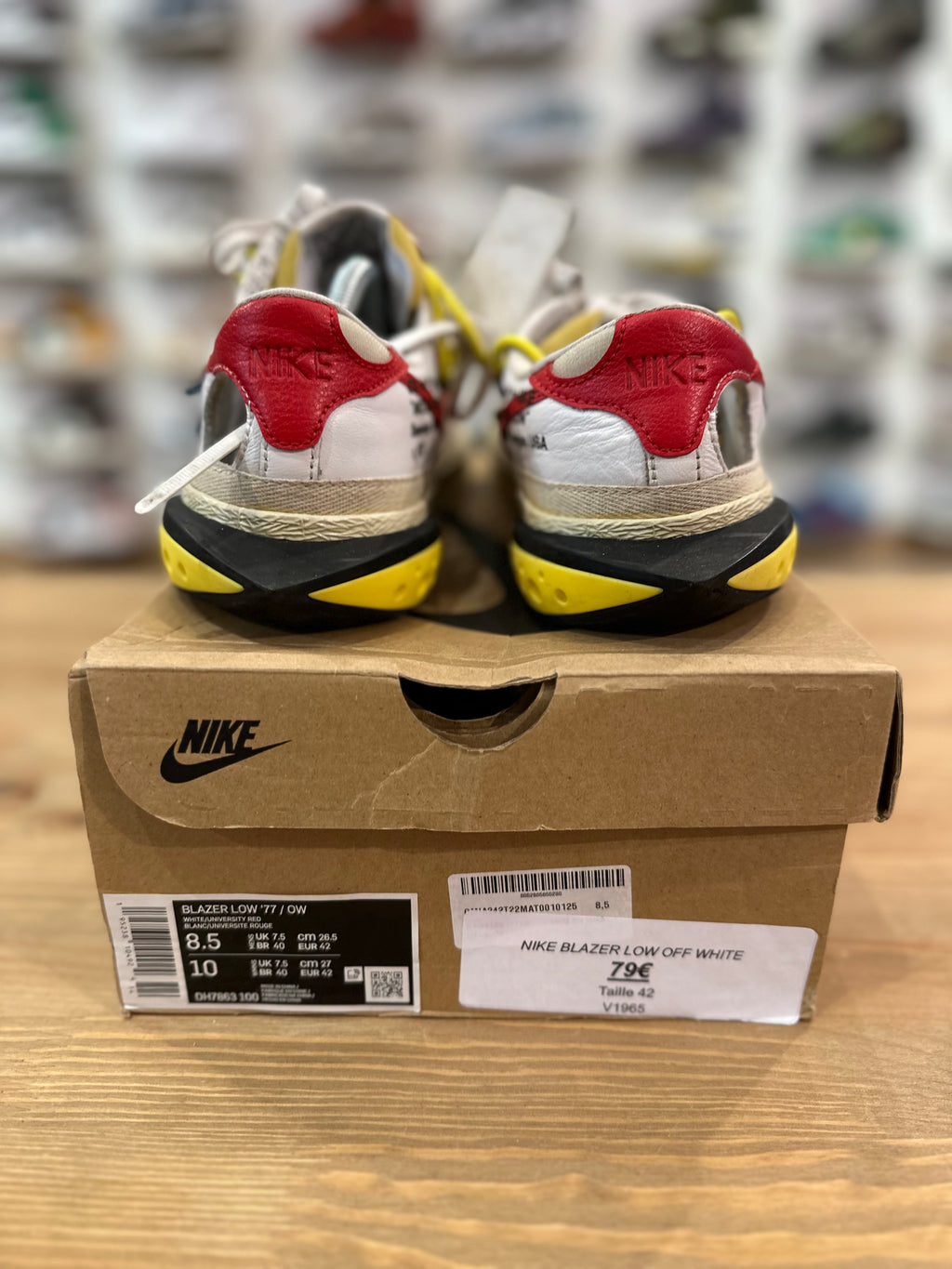 Nike blazer low off White (taille 42 )