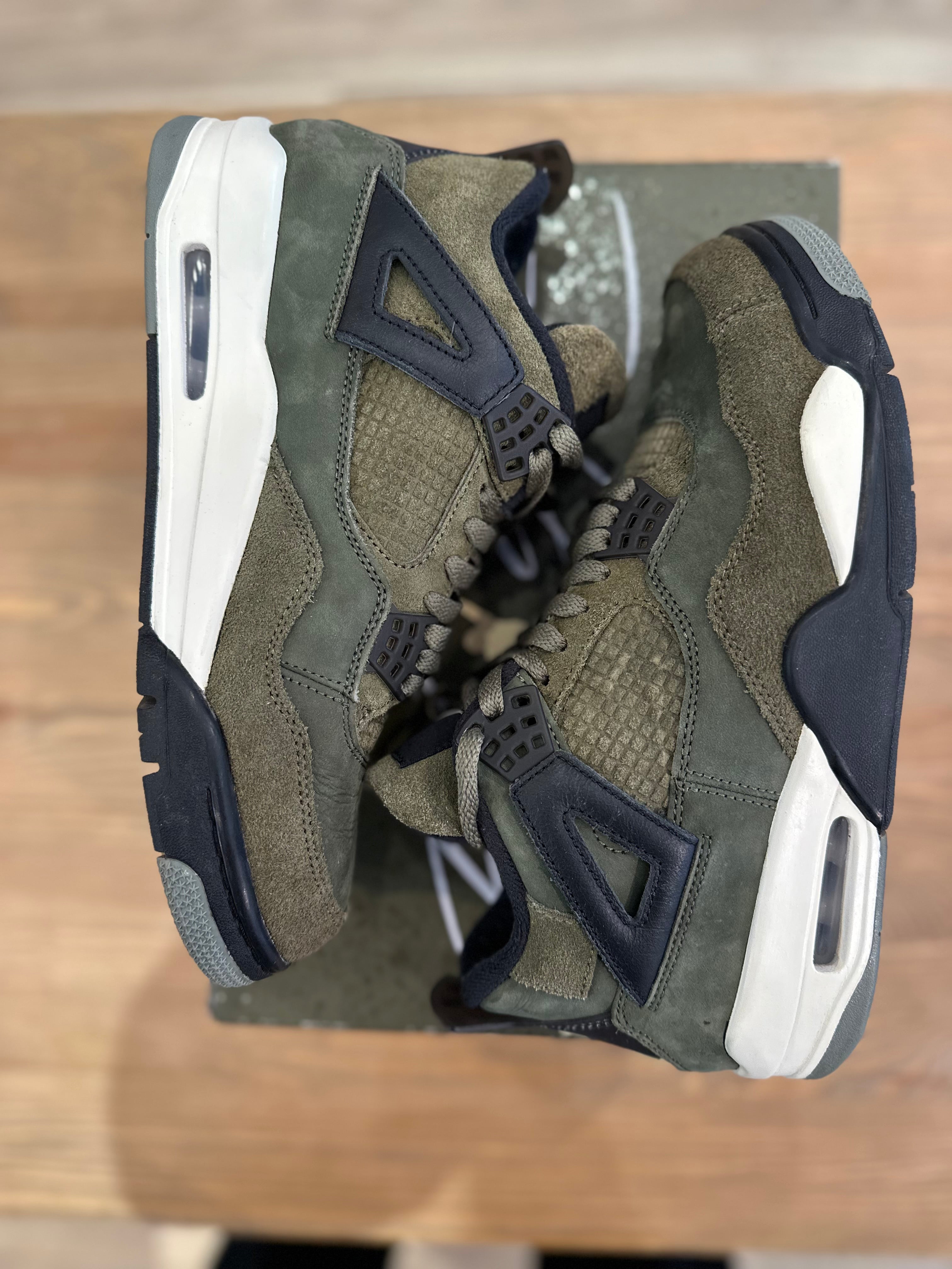 Nike Jordan 4 rétro craft olive ( taille 41 )