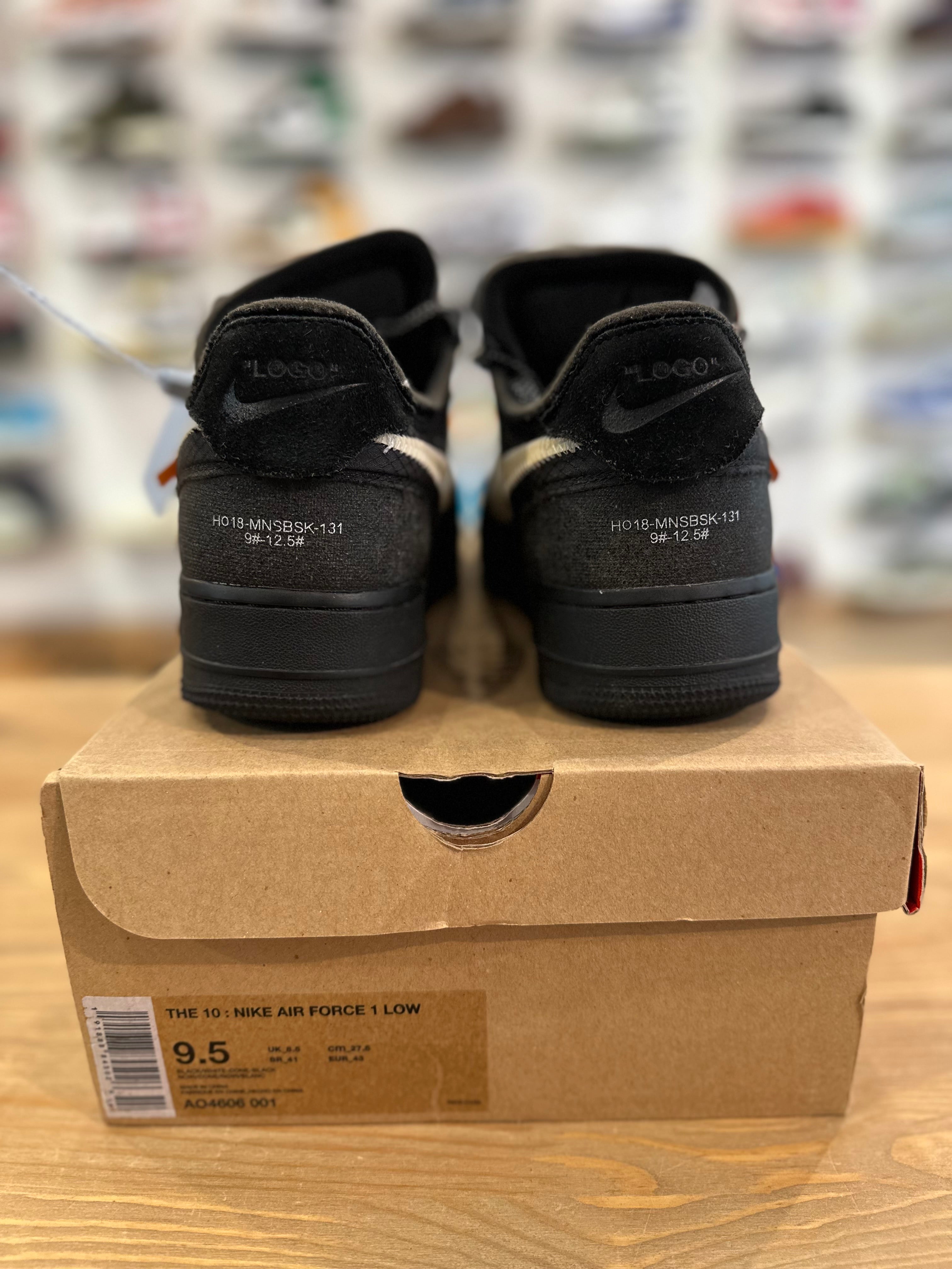 Nike air force 1 low off White black ( taille 43 )
