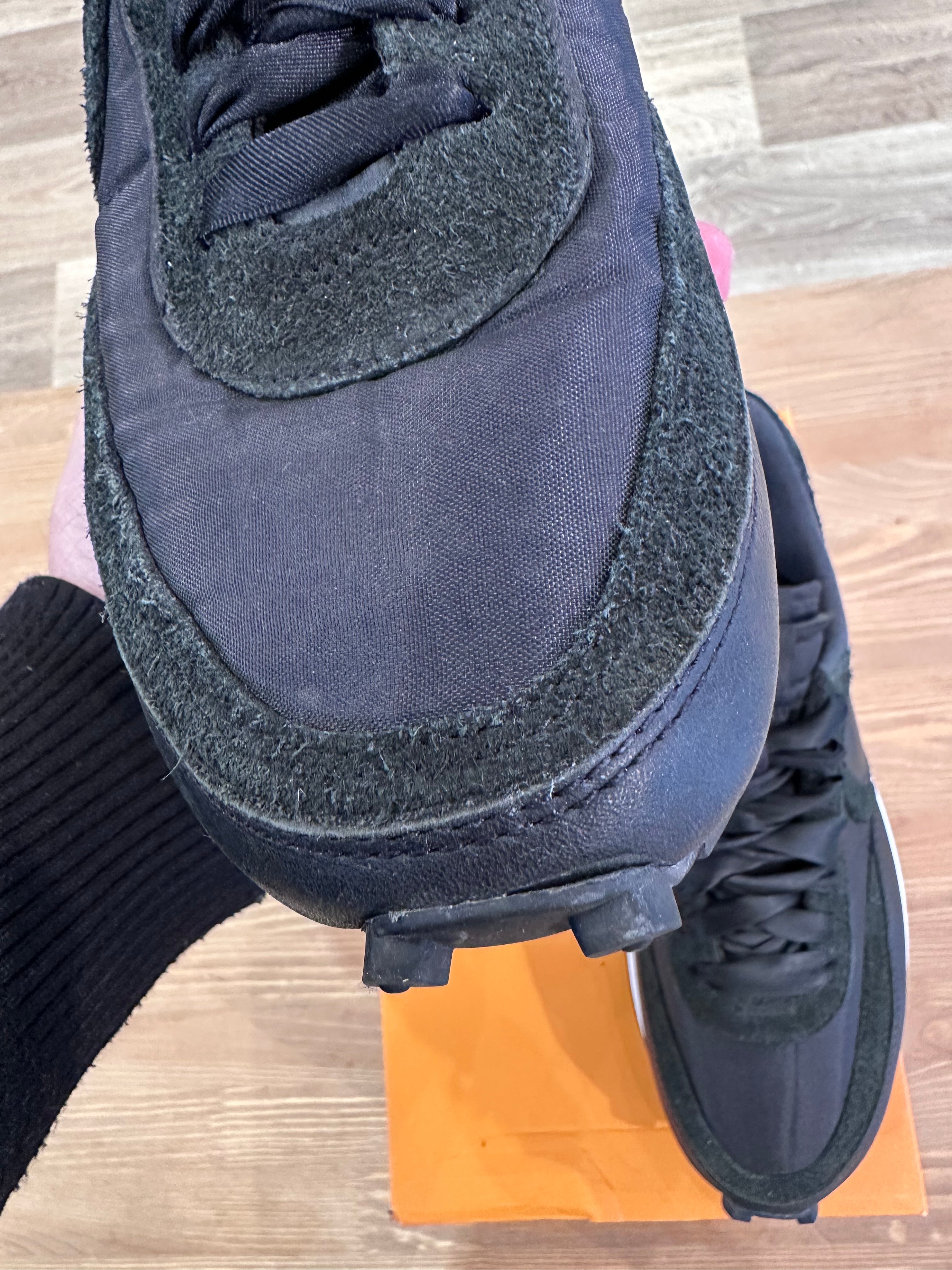 Nike ldwaffle sacai black nylon ( taille 44 )