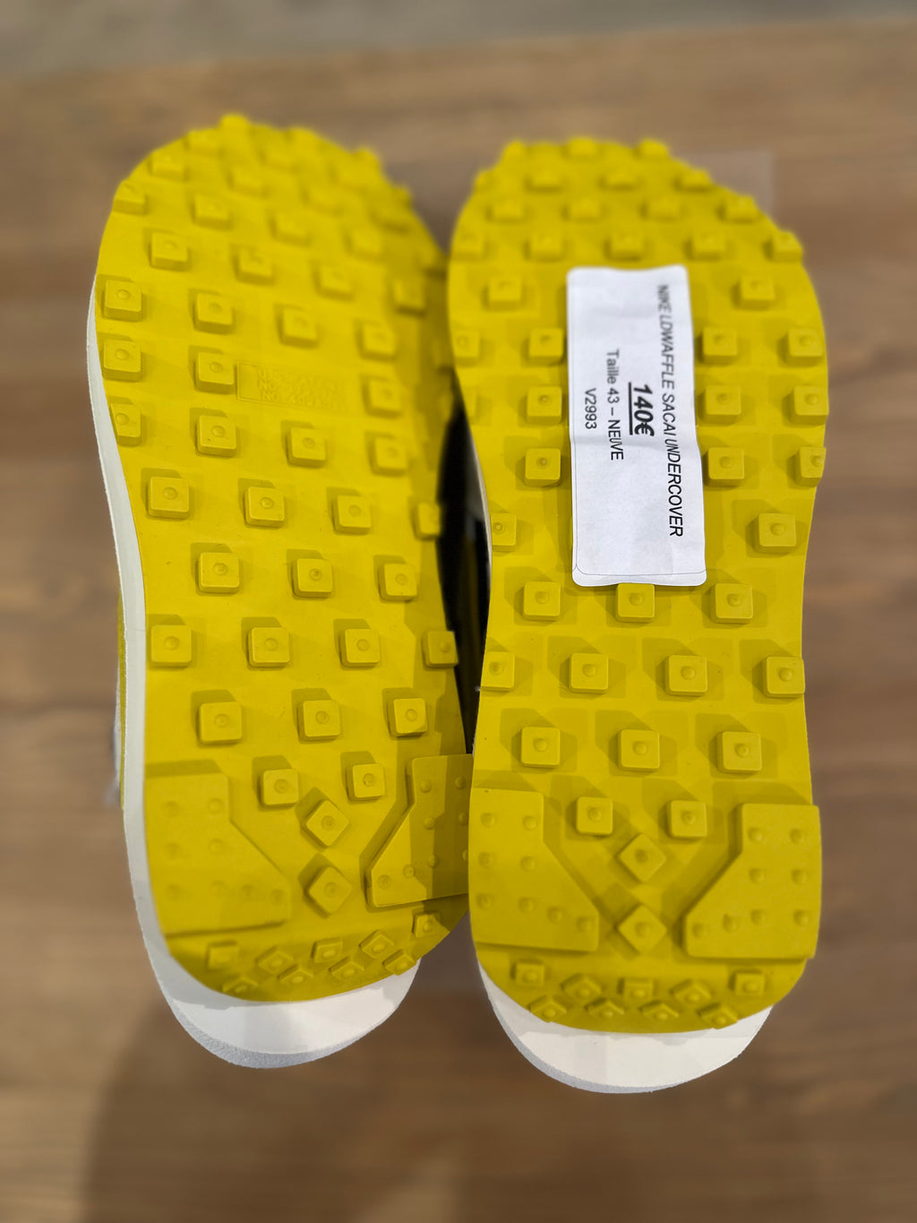 Nike ldwaffle sacai undercover bright yellow ( taille 43 )