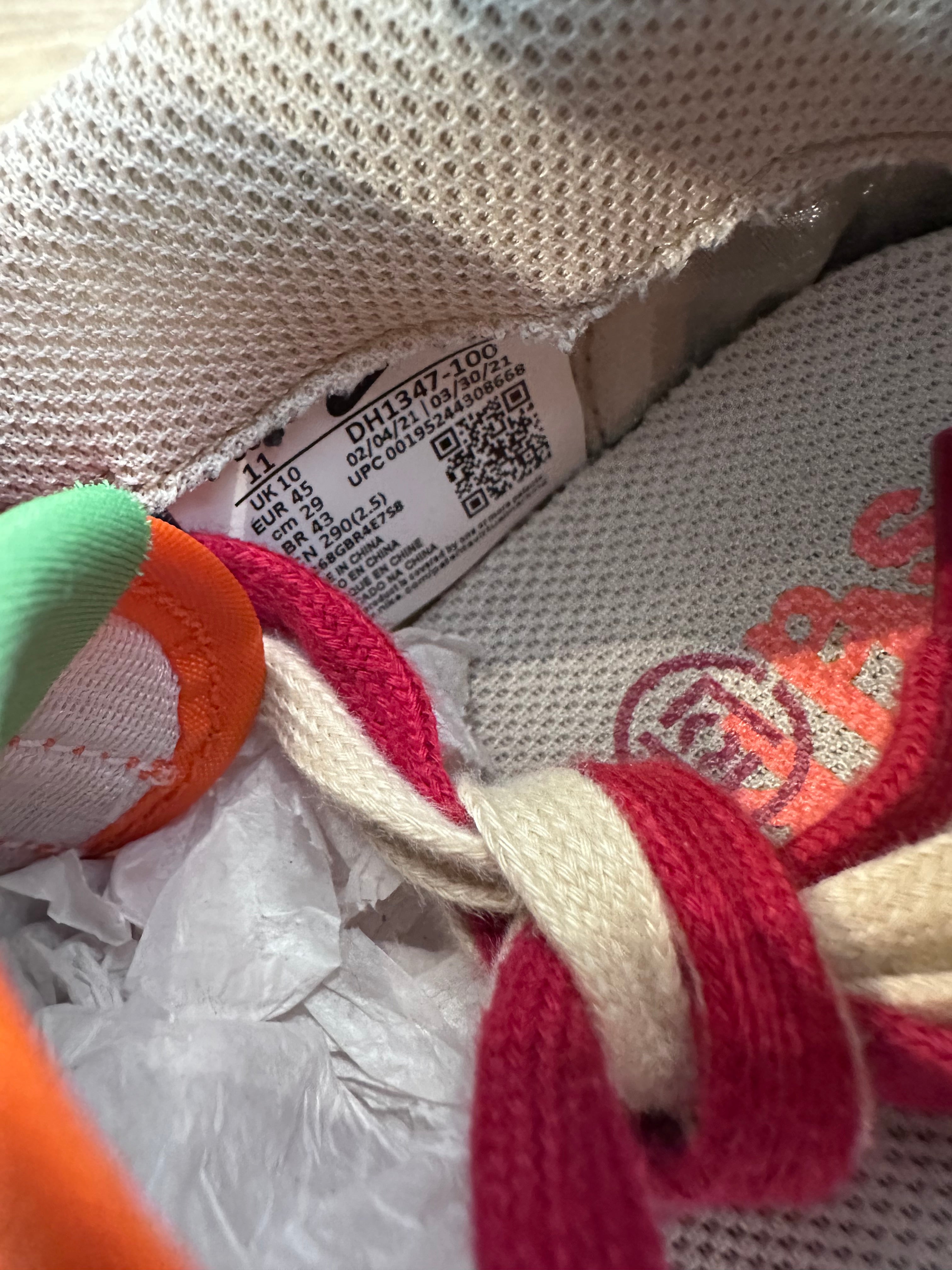 Nike ldwaffle sacai clot kiss of death ( taille 45 )