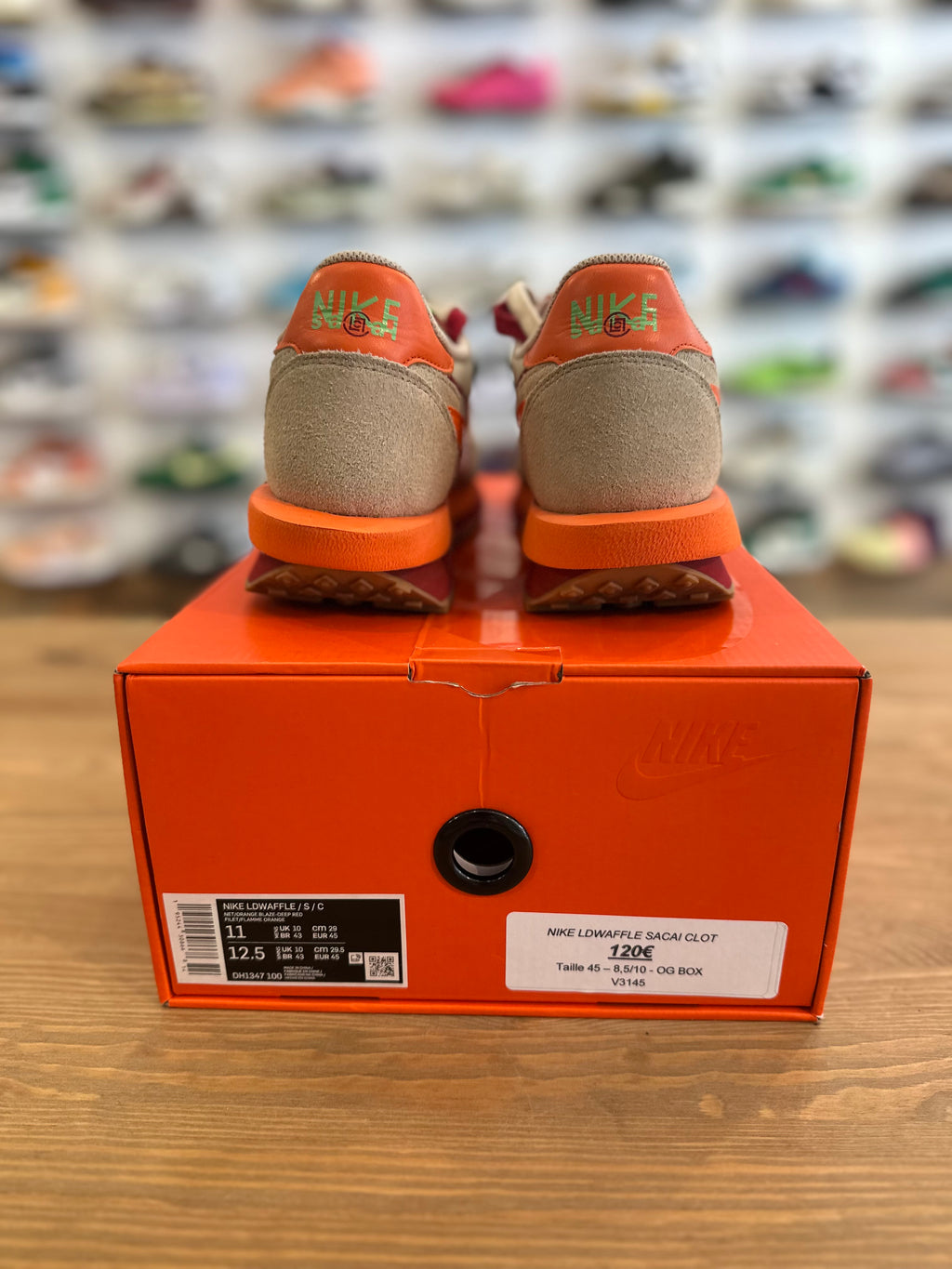 Nike ldwaffle sacai clot kiss of death ( taille 45 )