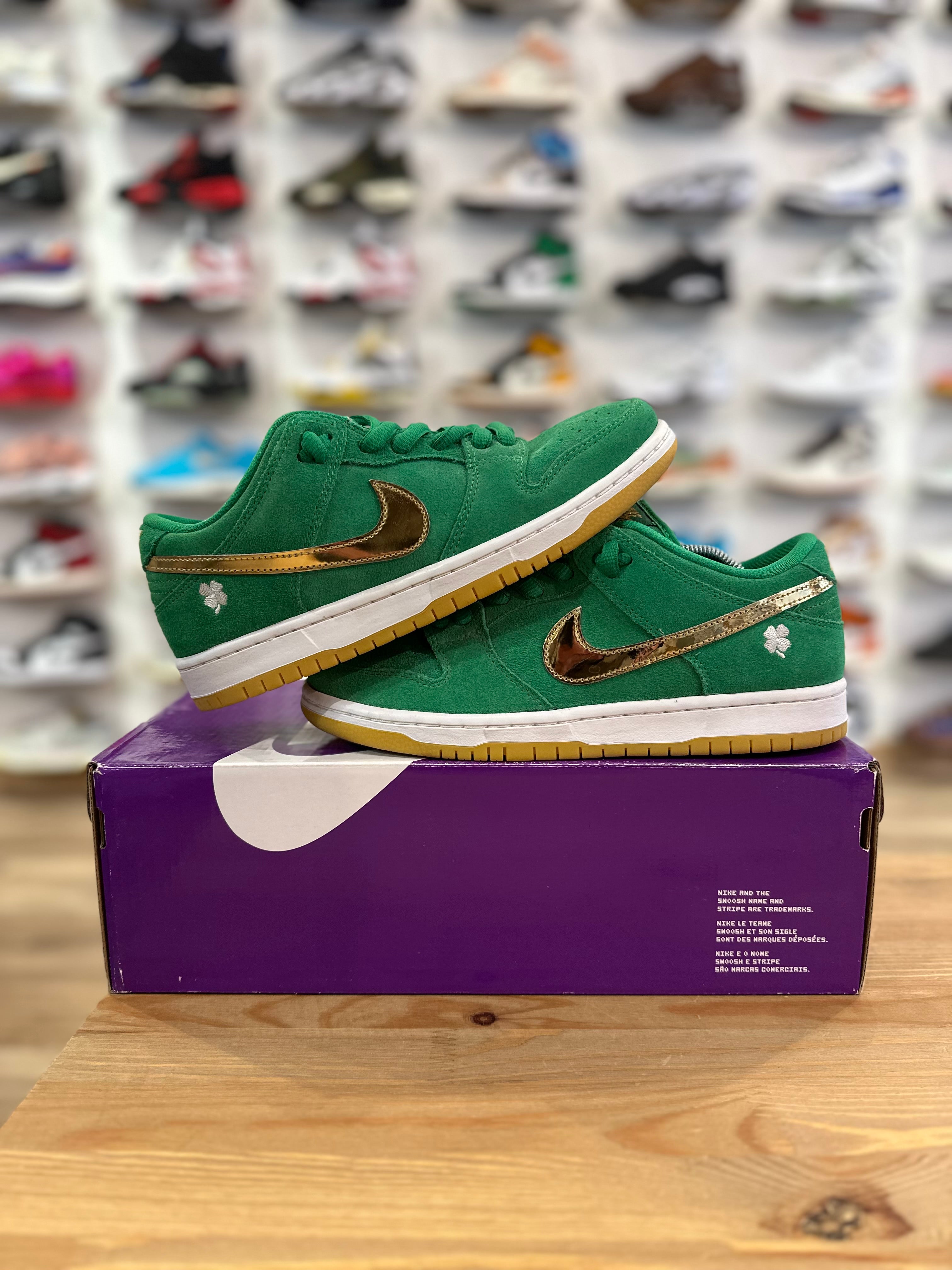 Nike sb dunk low st patrick ( taille 40,5 )