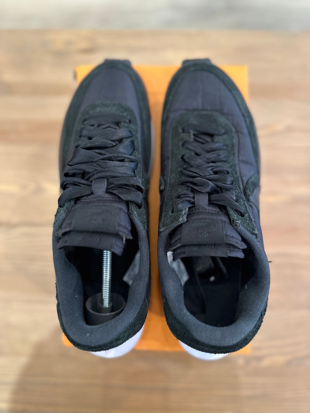 Nike ldwaffle sacai black nylon ( taille 44 )