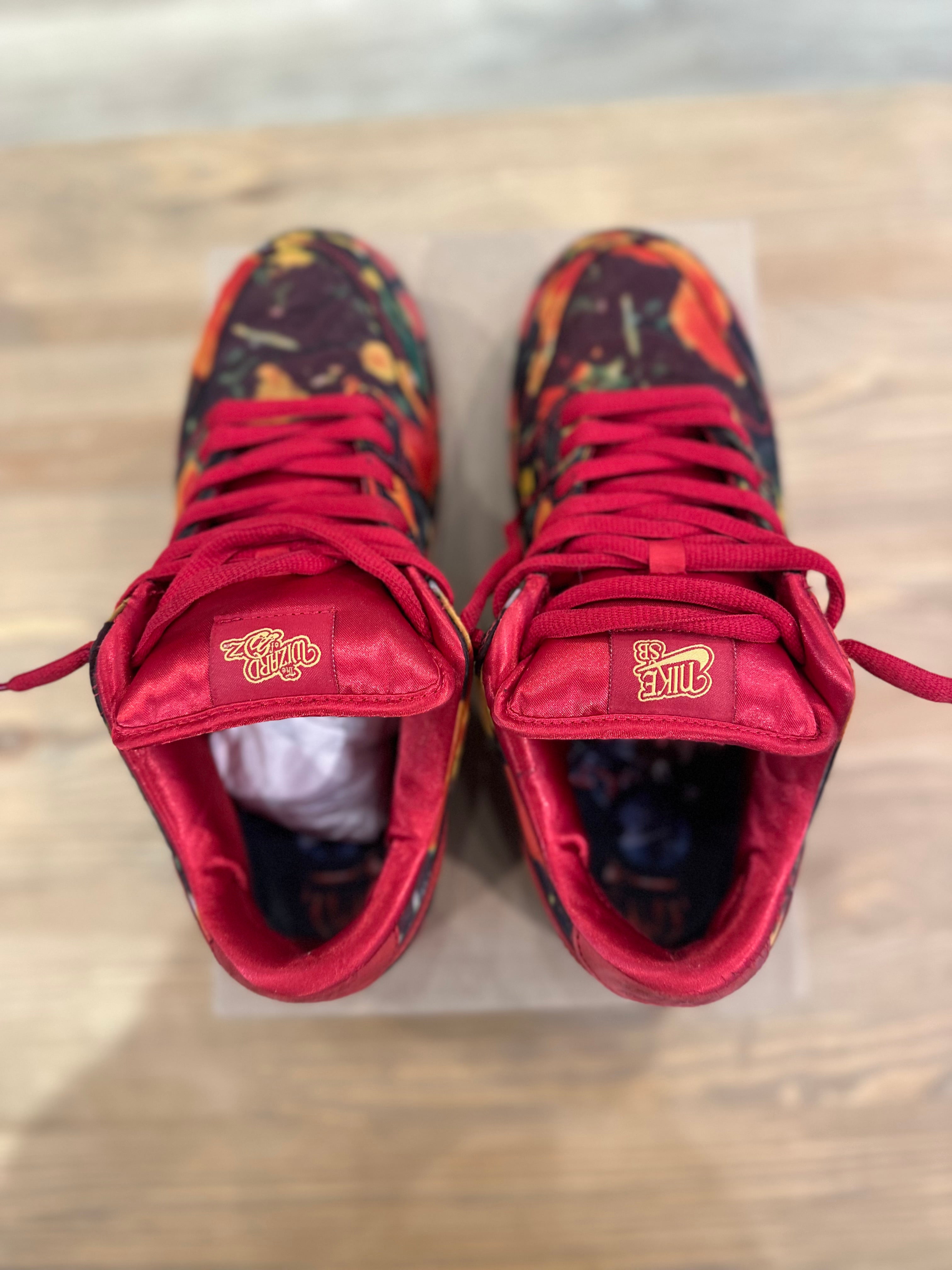 Nike sb dunk low magicien d’oz ( taille 42 )