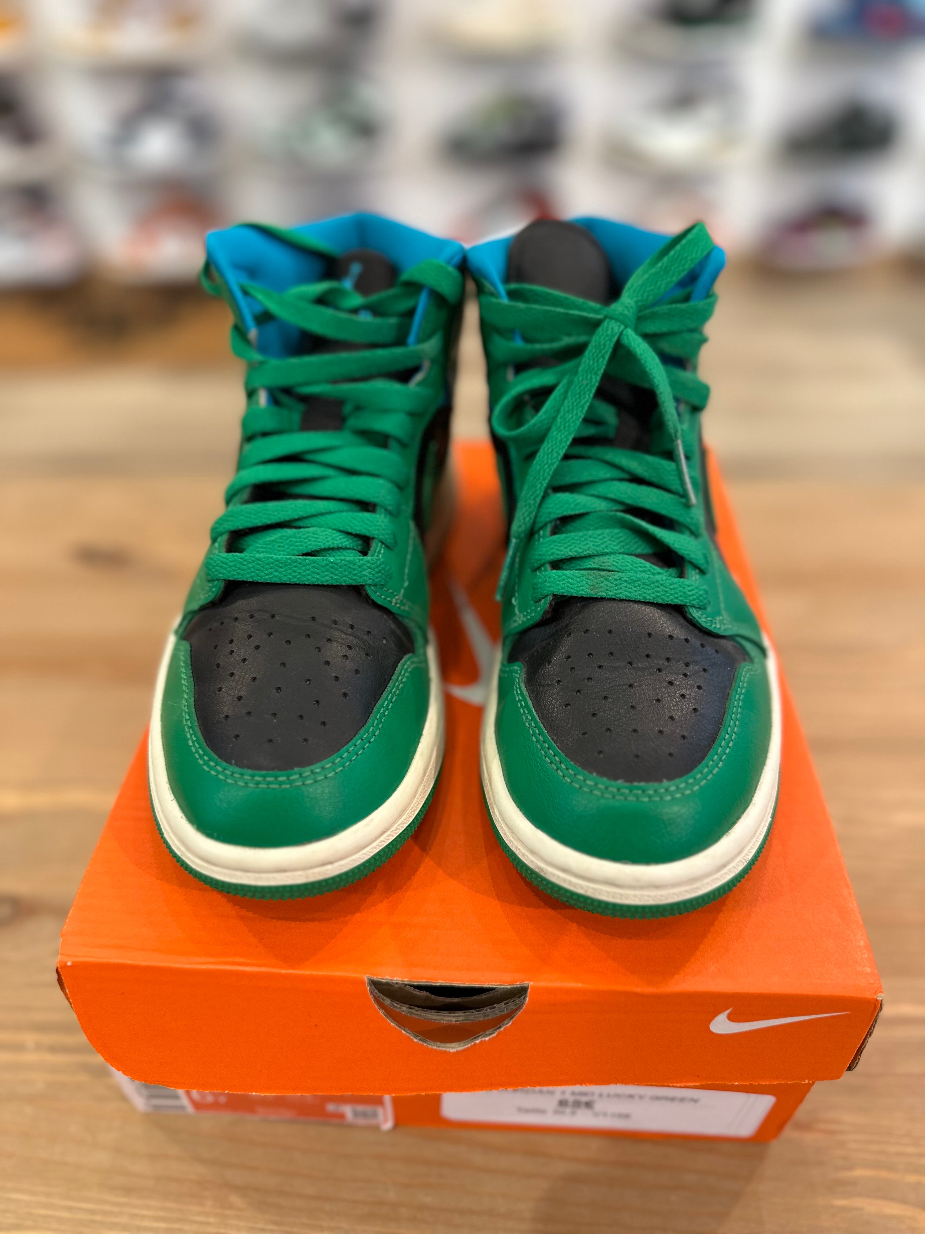 Nike Jordan 1 mid lucky Green