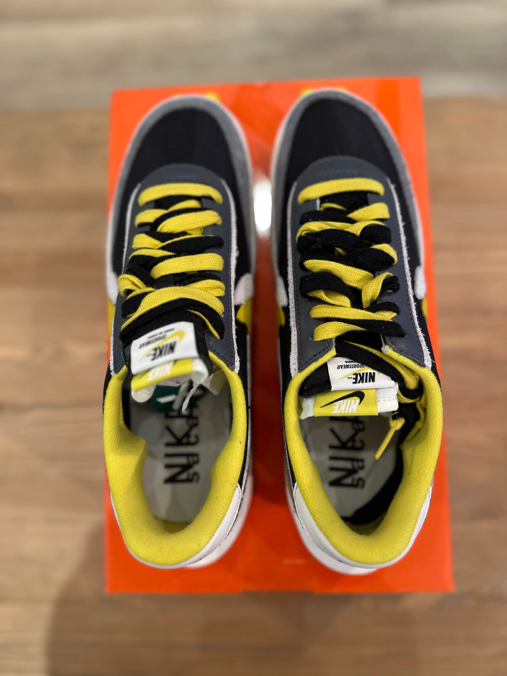 Nike ldwaffle sacai undercover bright yellow ( taille 45 )