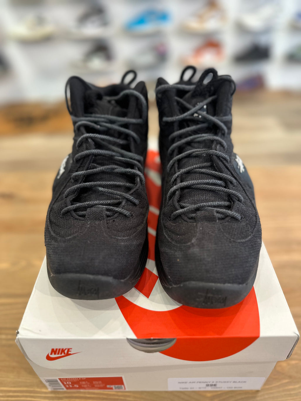 Nike air penny 2 stussy black ( taille 44 )