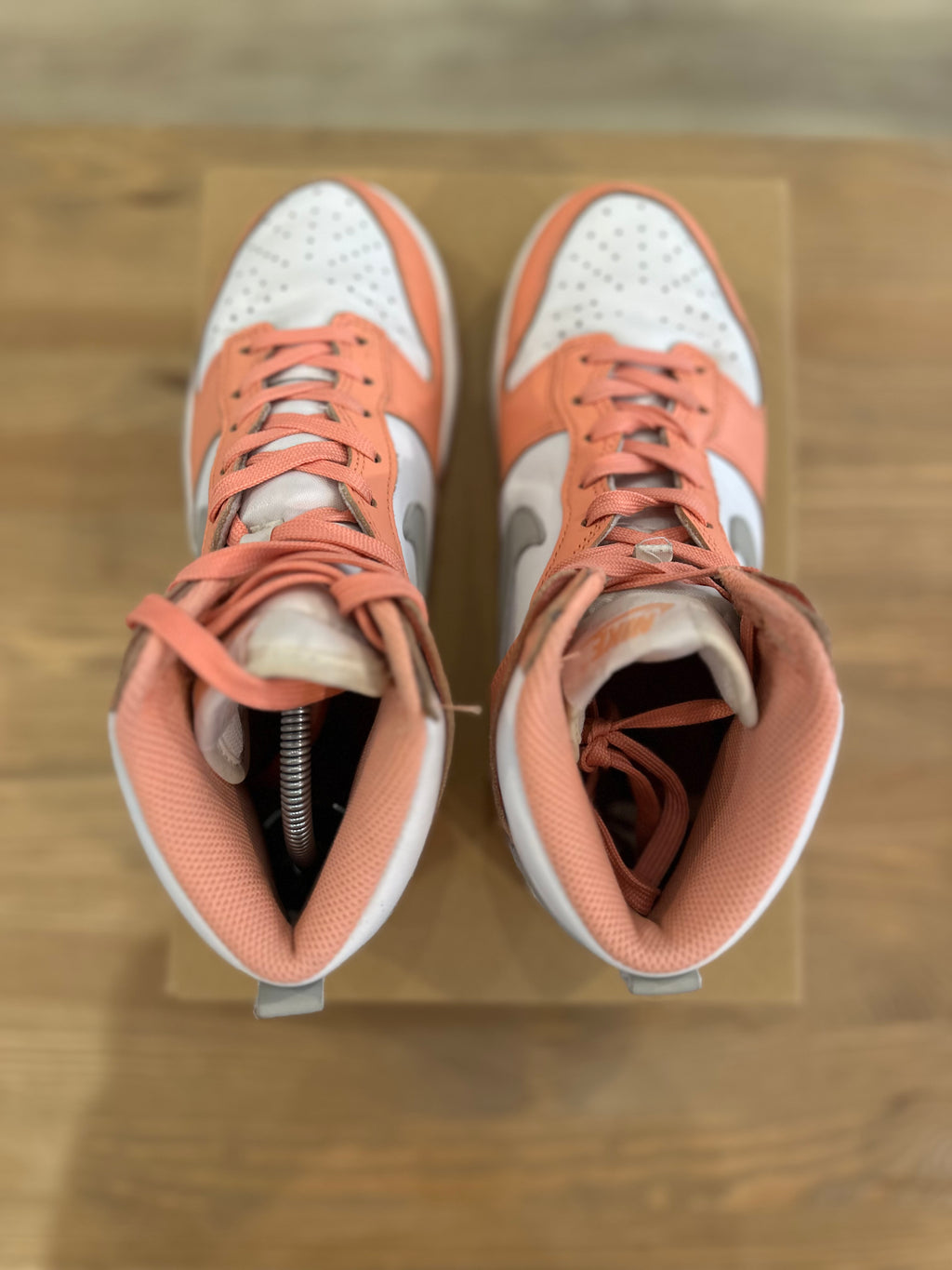 Nike dunk high Salmon ( taille 38,5 )