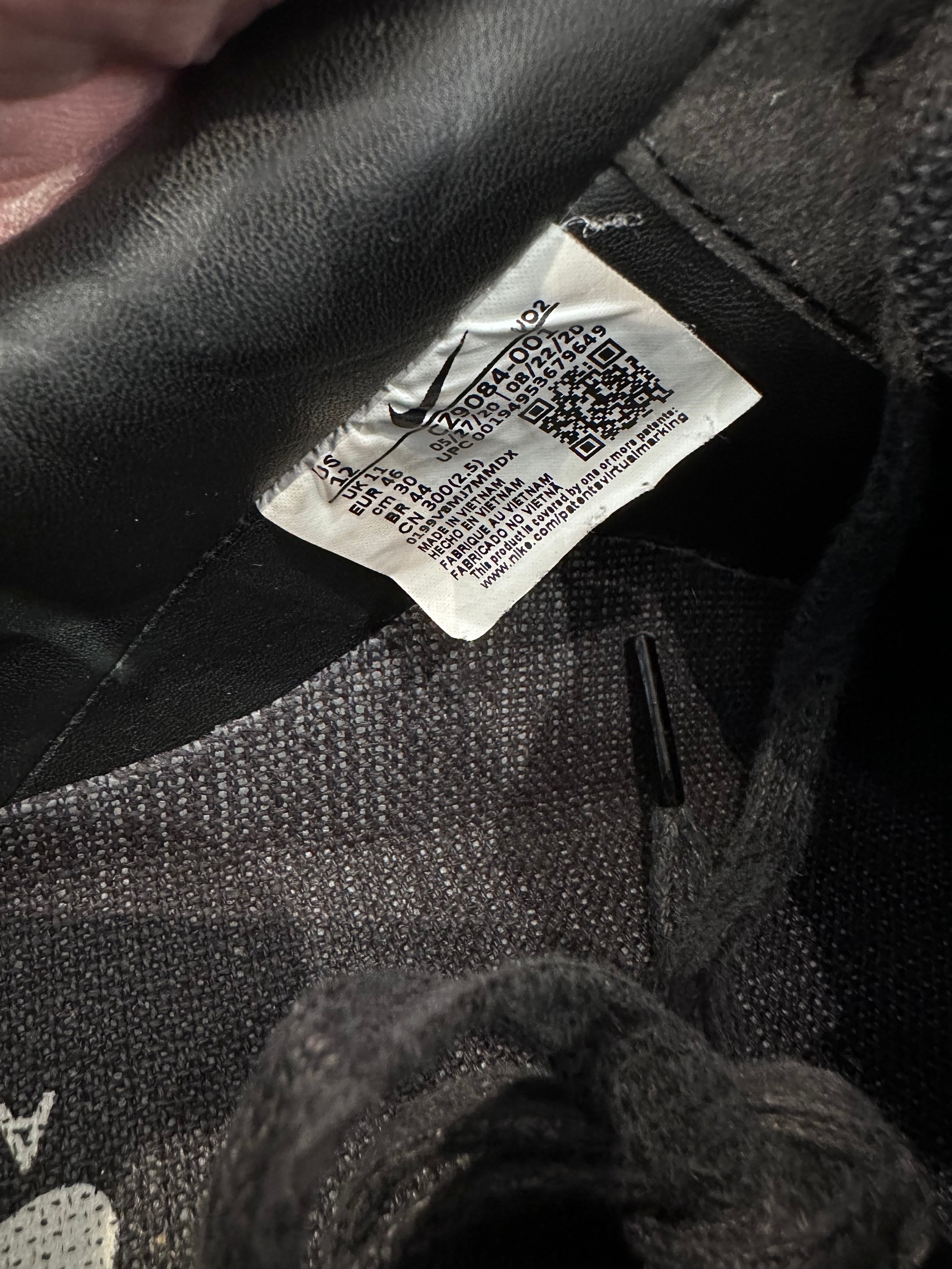 Nike air force 1 low stussy black ( taille 46 )