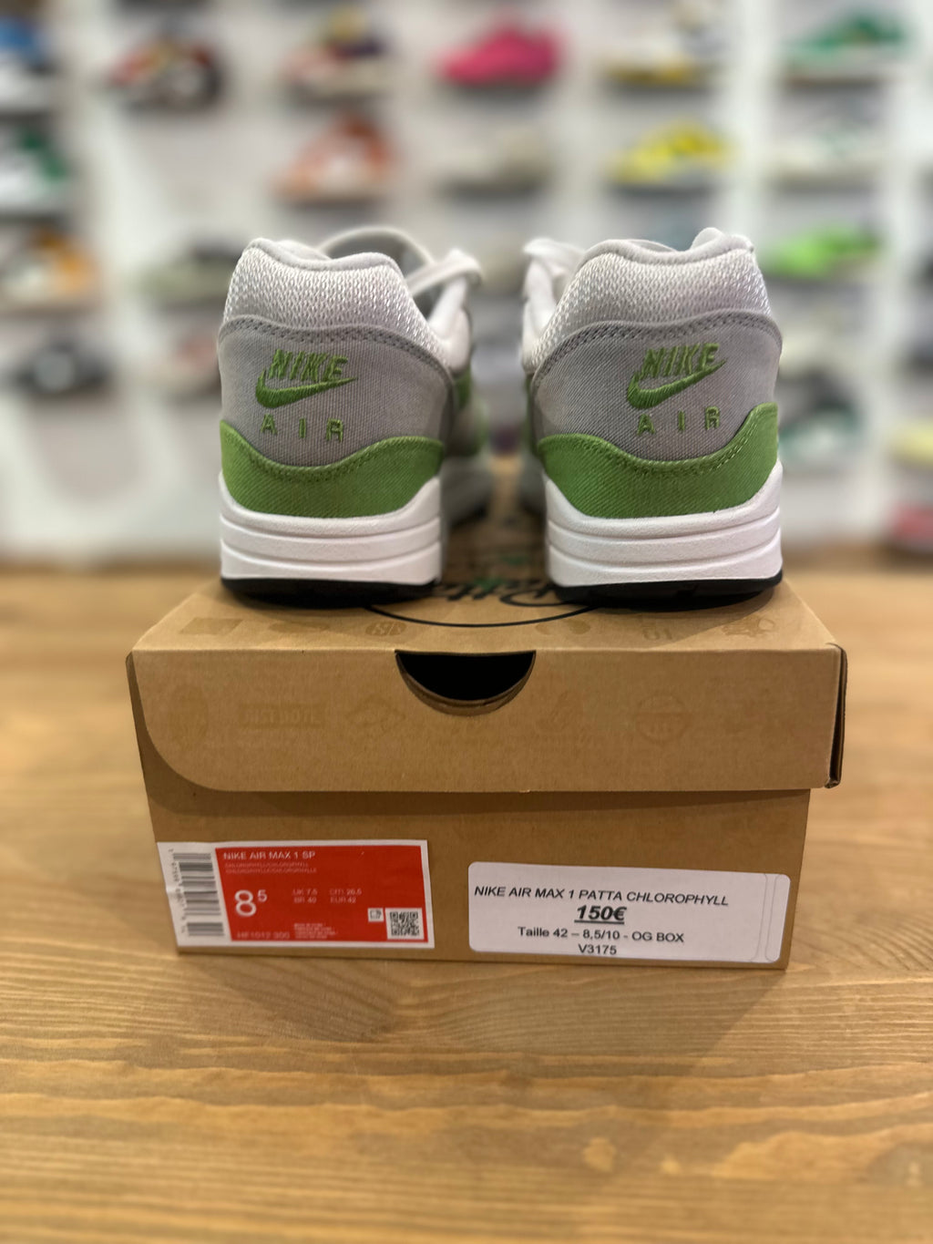 Nike air Max 1 Patta chlorophyll ( taille 42 )