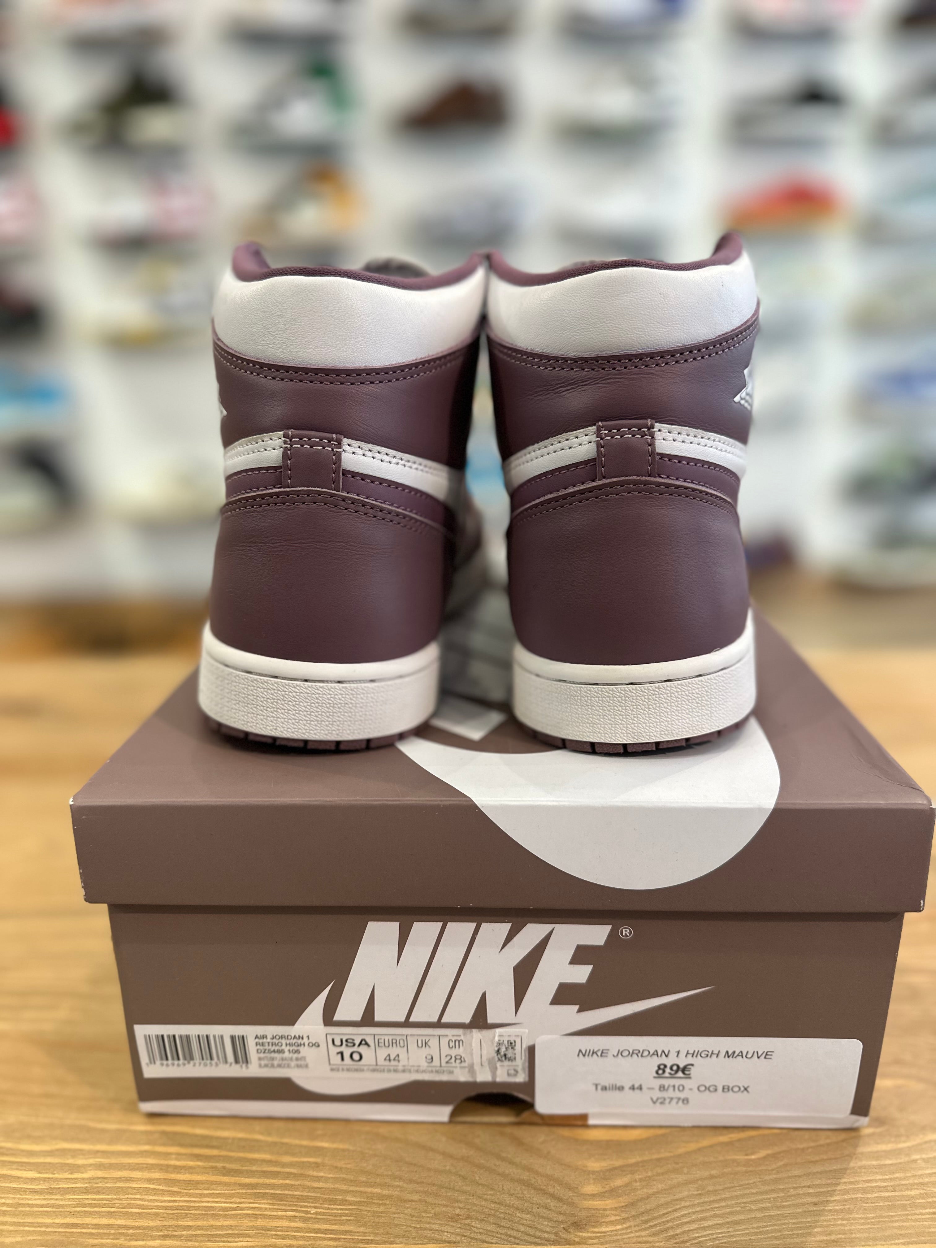 Nike Jordan 1 high mauve ( taille 44 )