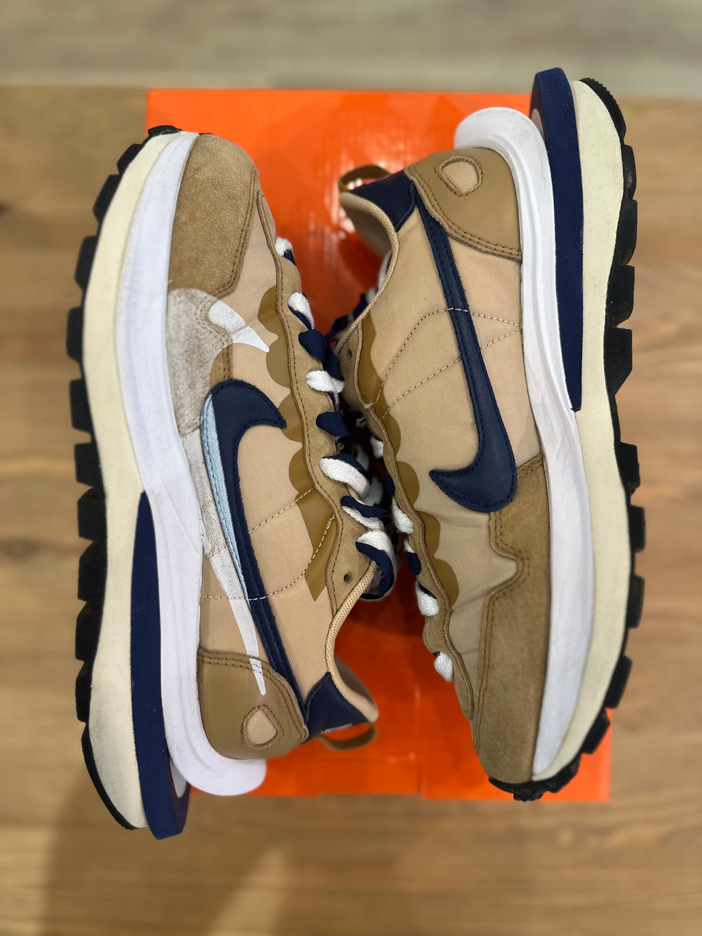 Nike vaporwaffle sacai sesame ( taille 41 )
