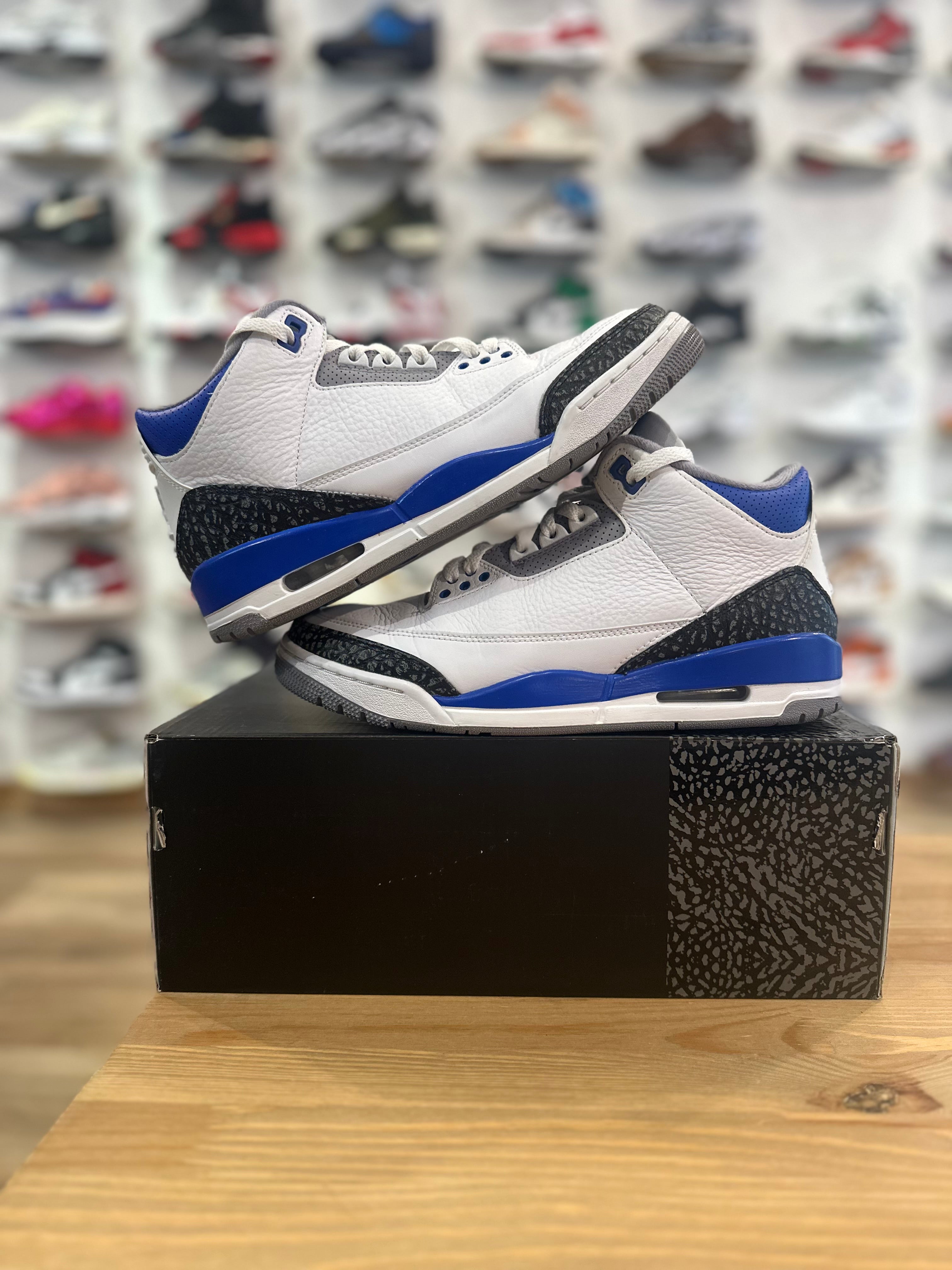 Nike Jordan 3 rétro racer blue ( taille 42 )