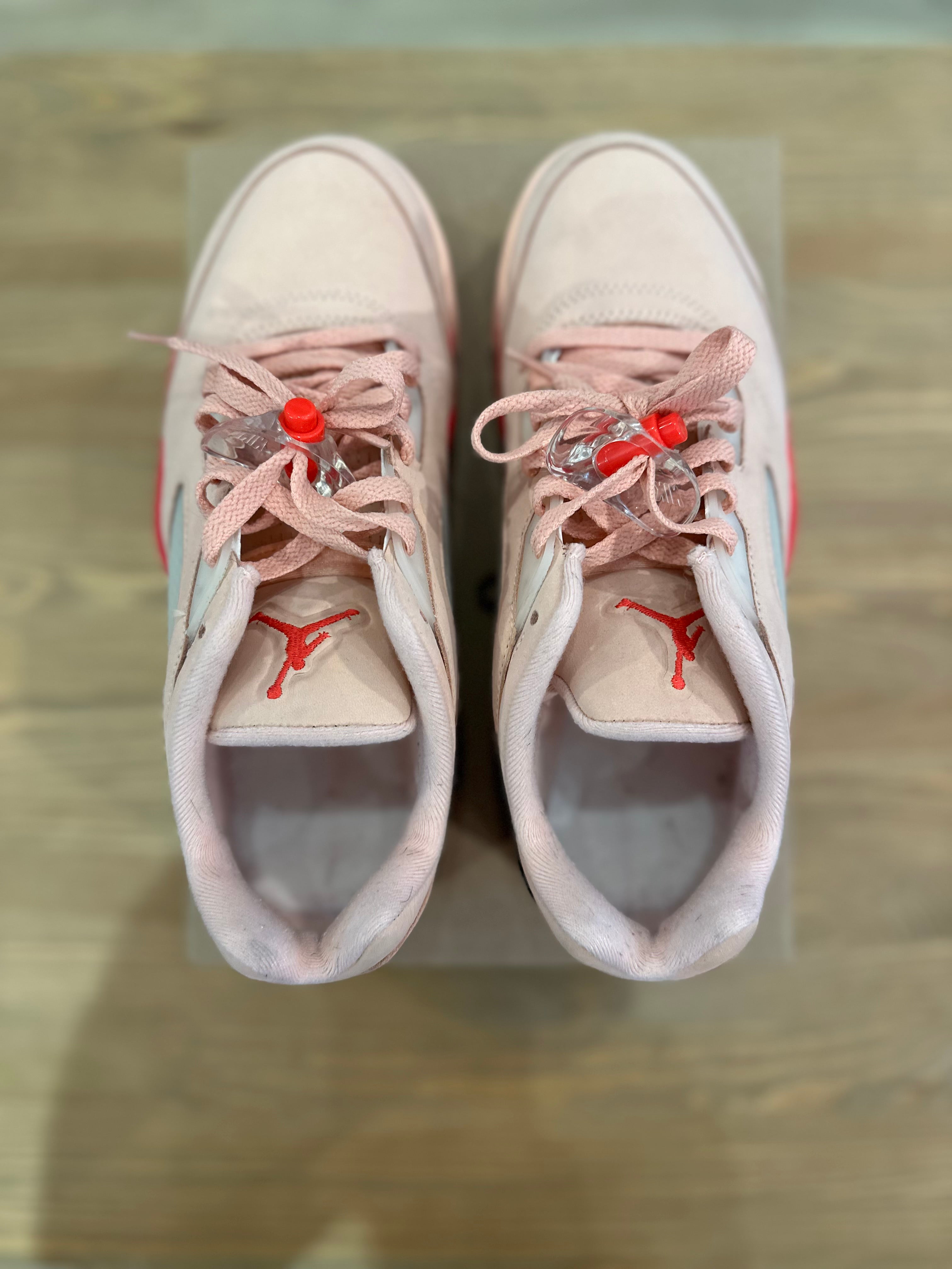 Nike Jordan 5 low soft pink ( taille 41 )
