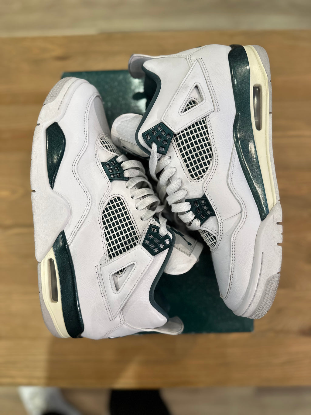 Nike Jordan 4 rétro oxidized Green ( taille 42,5 )