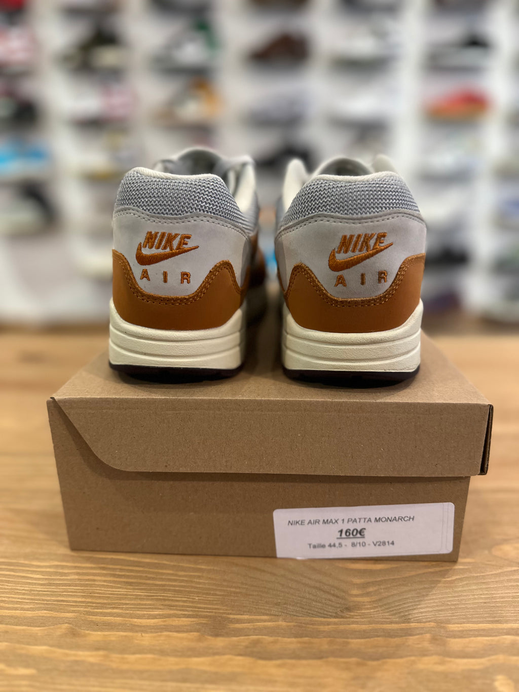 Nike air Max 1 Patta monarch ( taille 44,5 )