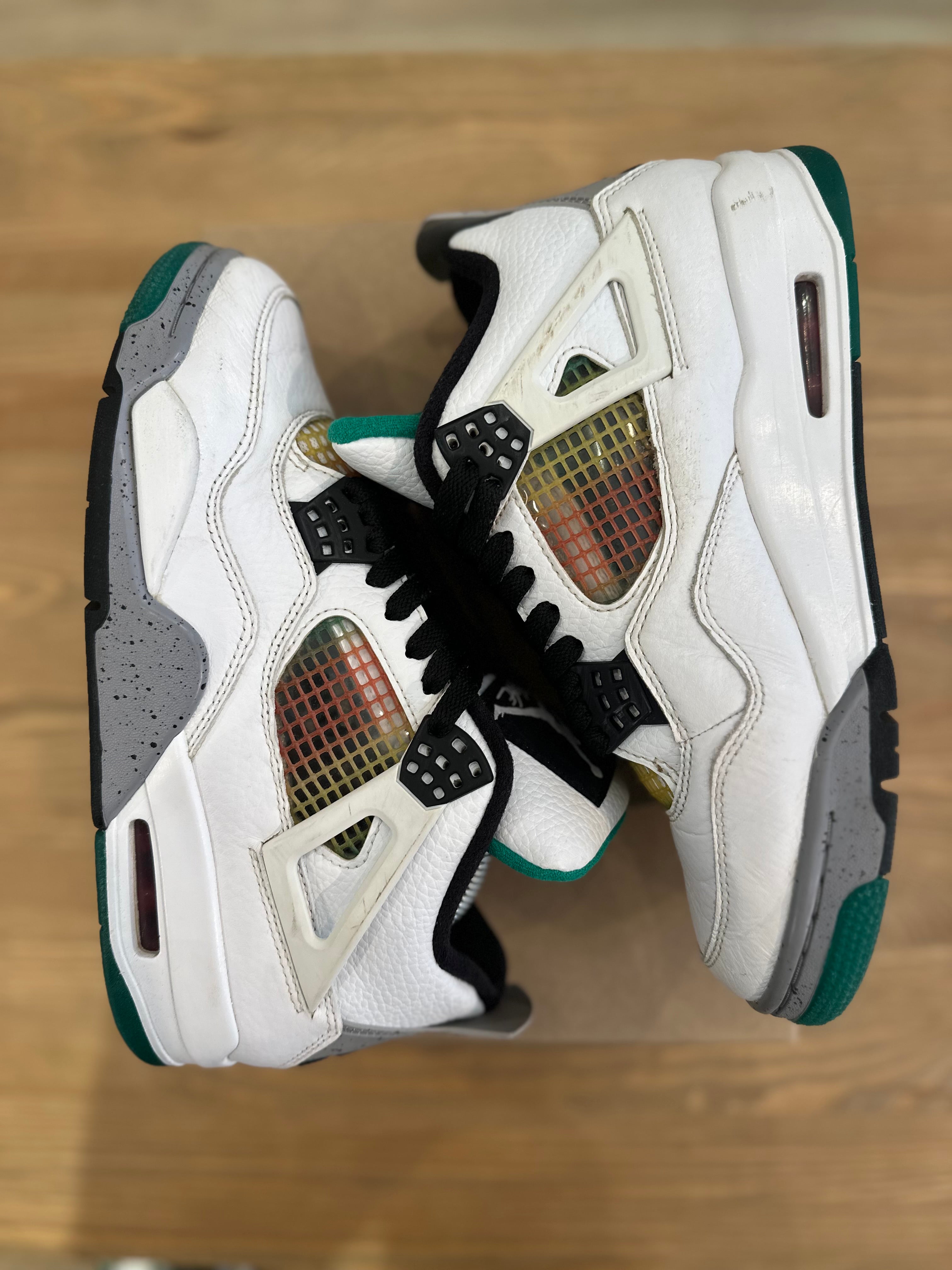 Nike Jordan 4 rétro rasta Green ( taille 40 )