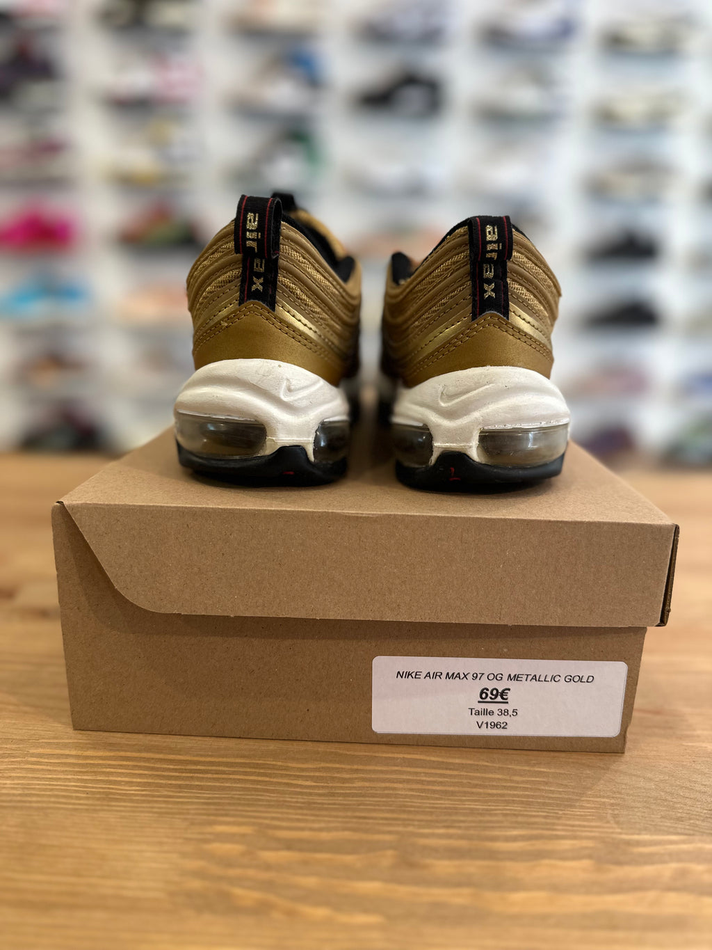 Nike air Max 97 Og Metallic gold