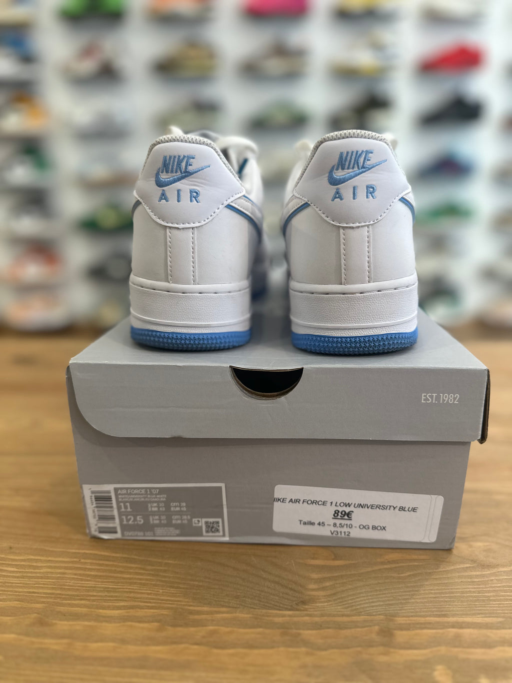 Nike air force 1 low university blue ( taille 45 )