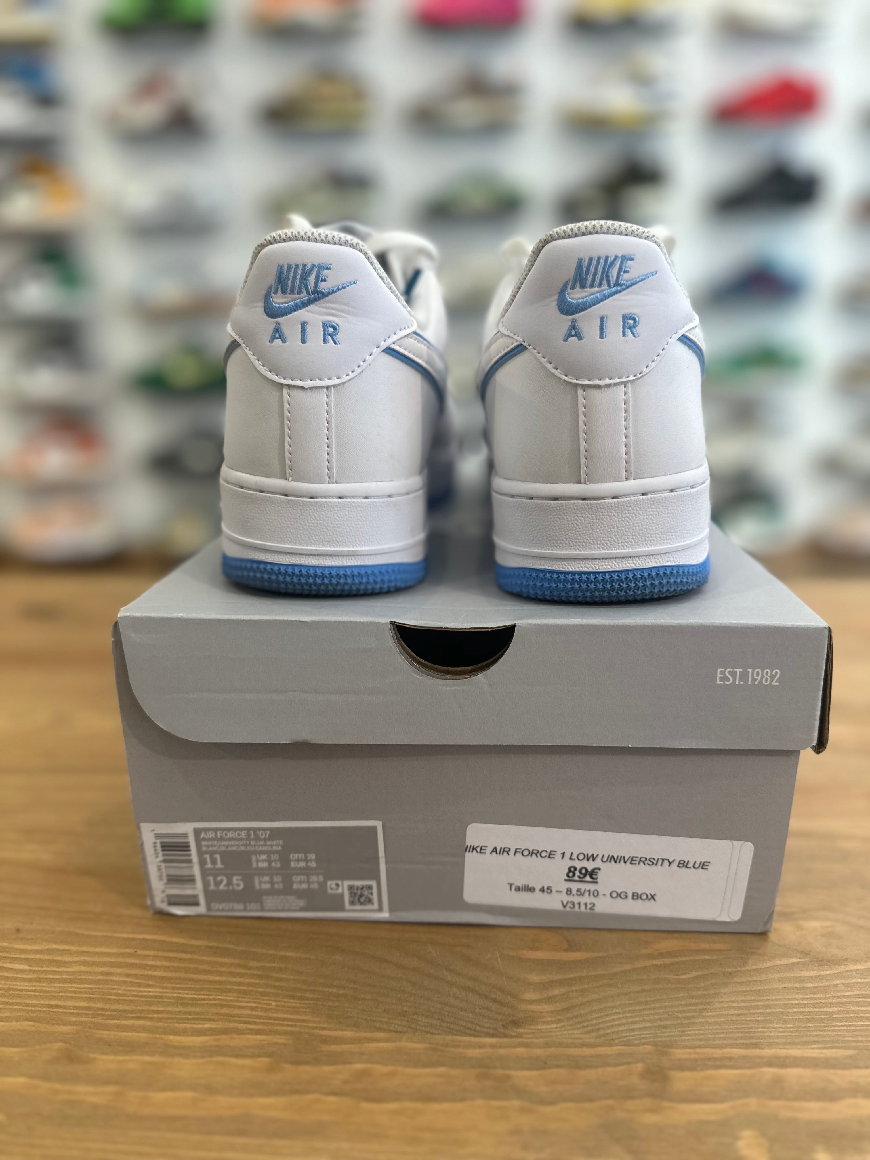 Nike air force 1 low university blue ( taille 45 )