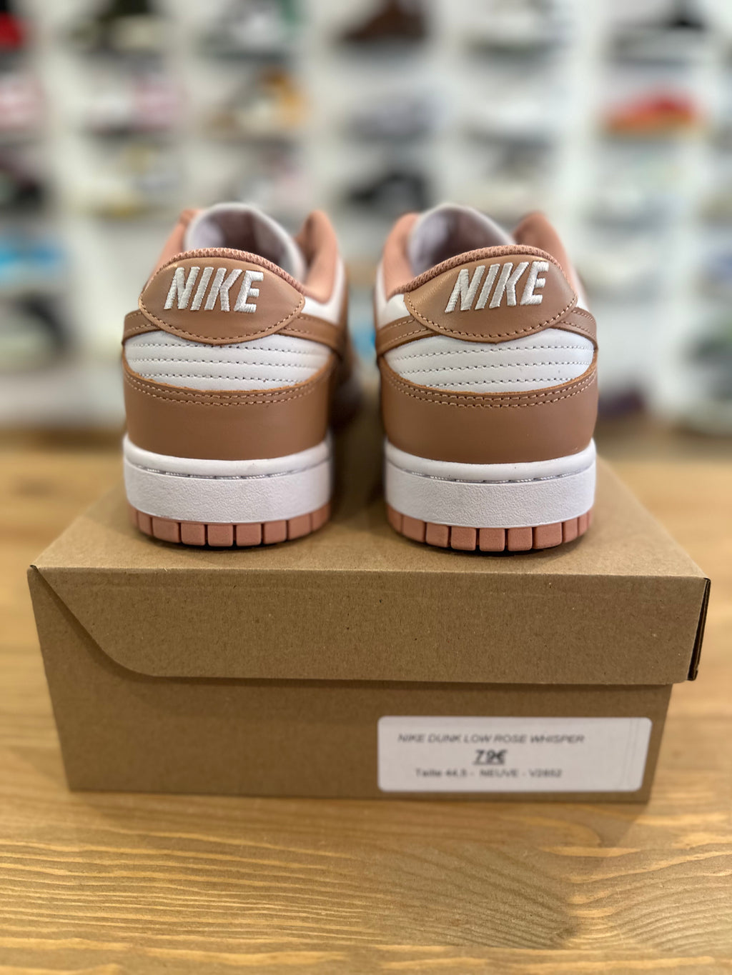 V2852 nike dunk rose whisper ( taille 44,5 )