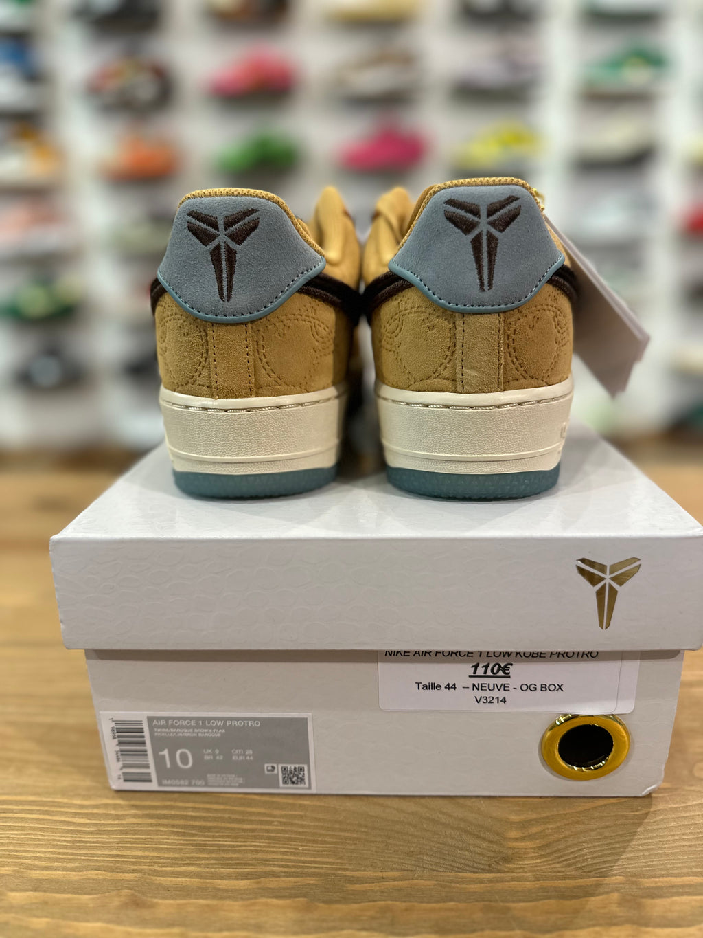 Nike air force 1 low Kobe Bryant protro siempre hermanos ( taille 44 )