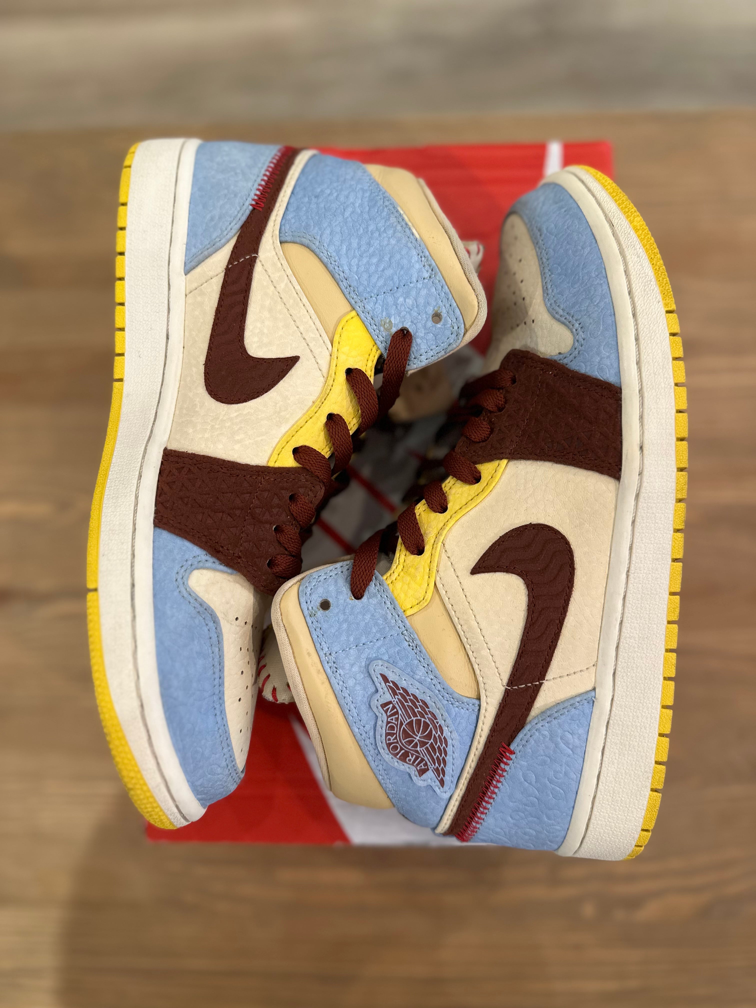 Nike Jordan 1 mid maison châteaurouge ( taille 42,5 )