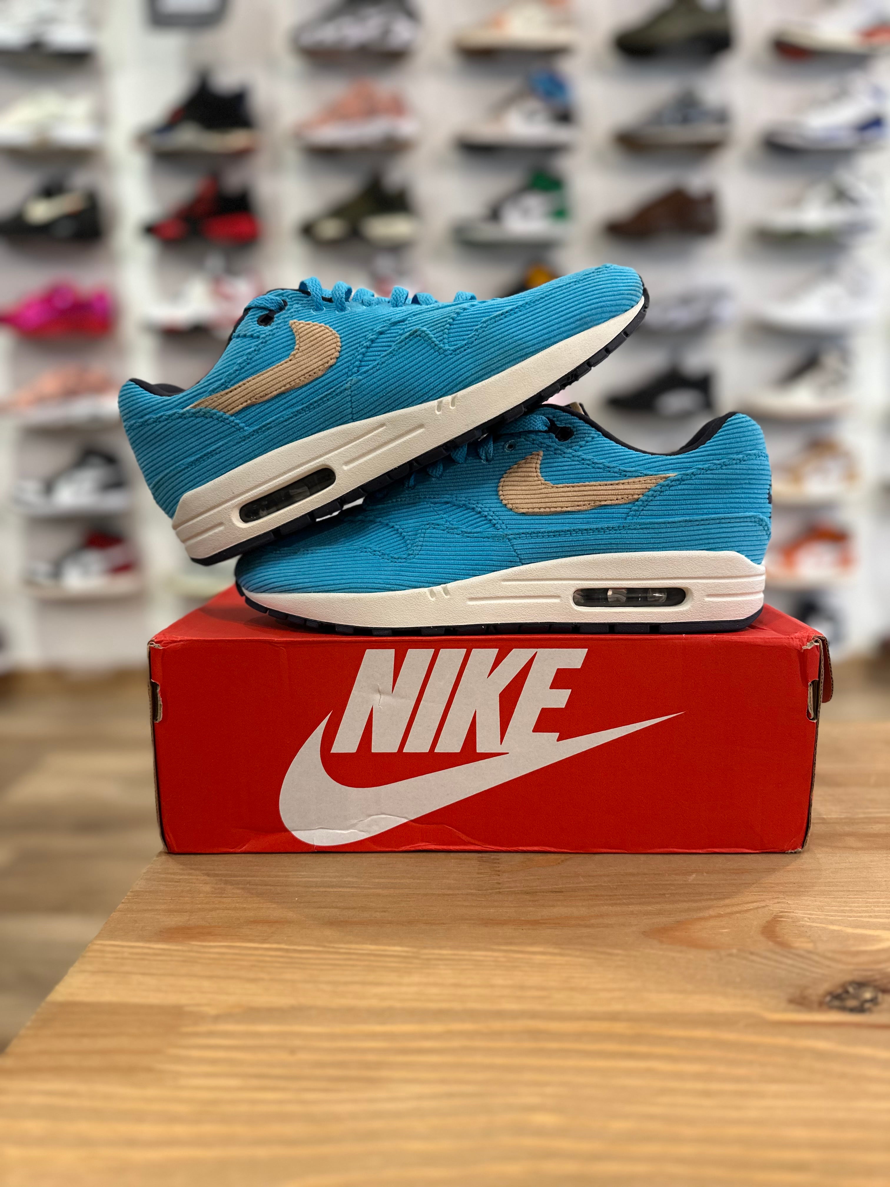 Nike air Max 1 corduroy baltic blue ( taille 42 )