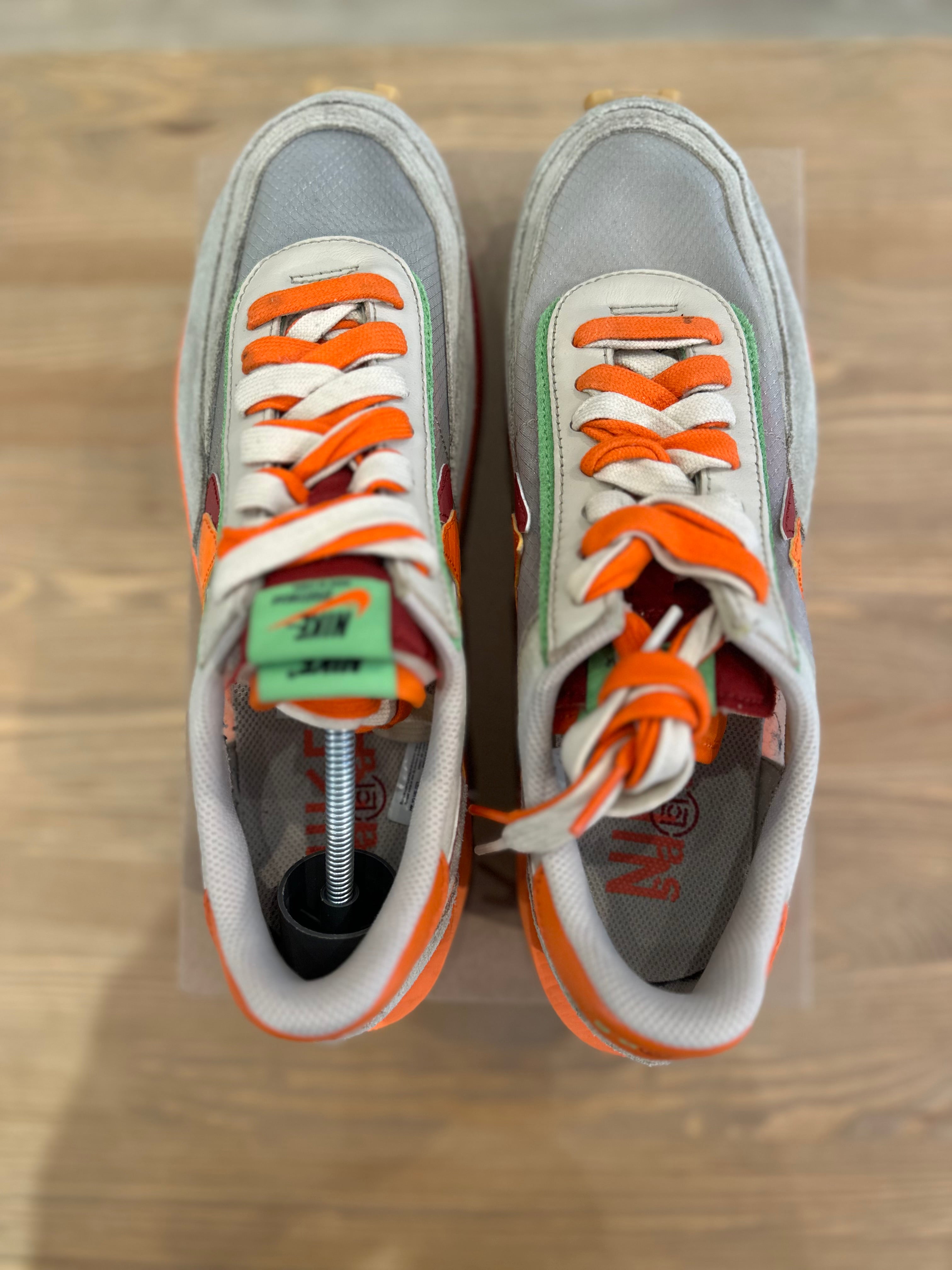Nike ldwaffle sacai clot orange ( taille 44 )