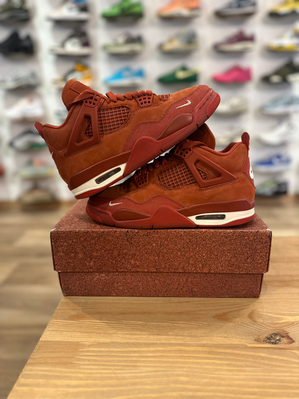 Nike Jordan 4 rétro Nigel Sylvester brick ( taille 39 )