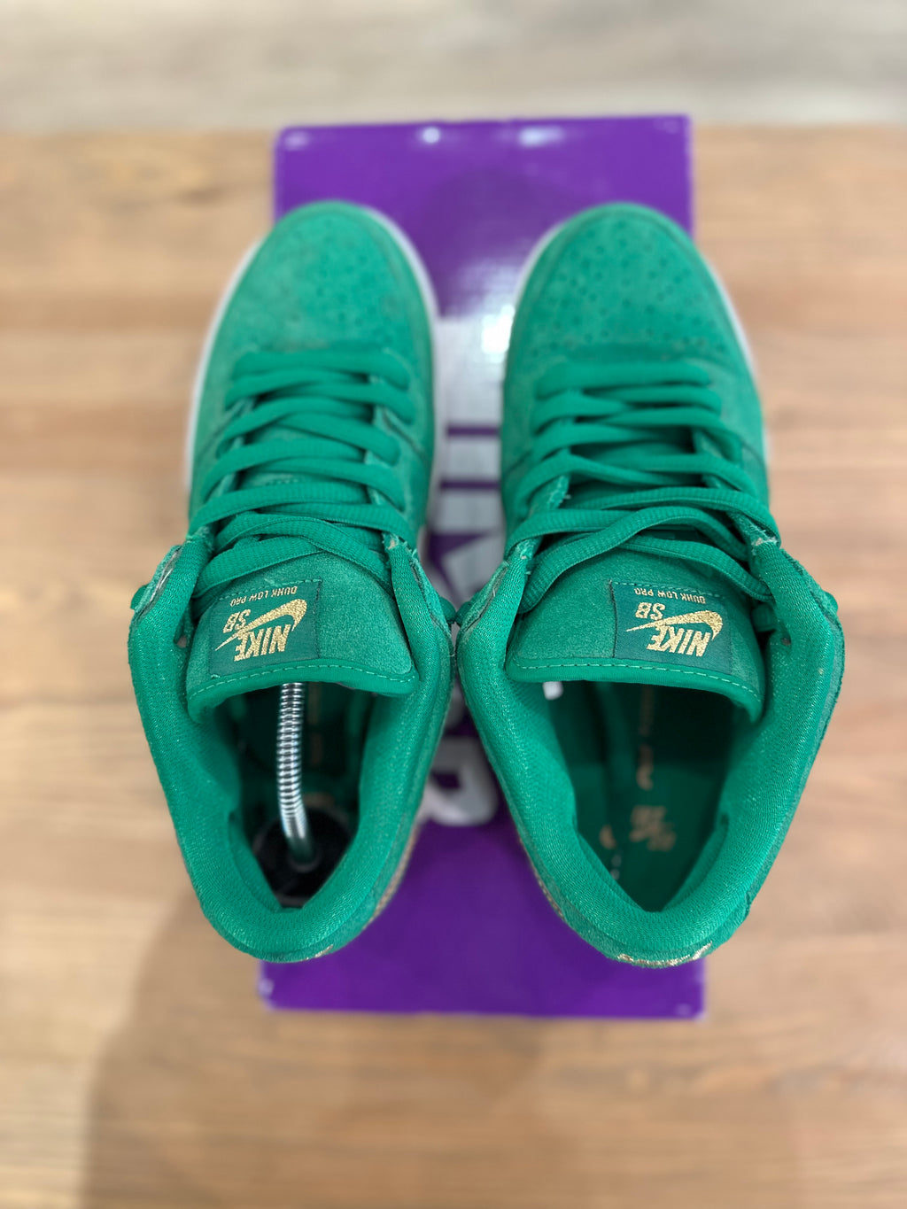 Nike sb dunk low st patrick ( taille 40,5 )