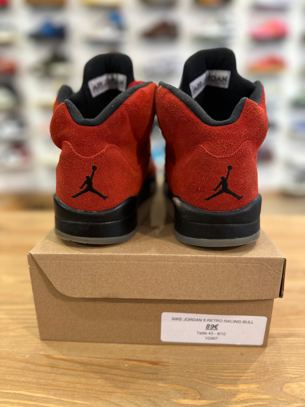 Nike Jordan 5 rétro racing bull ( taille 43 )