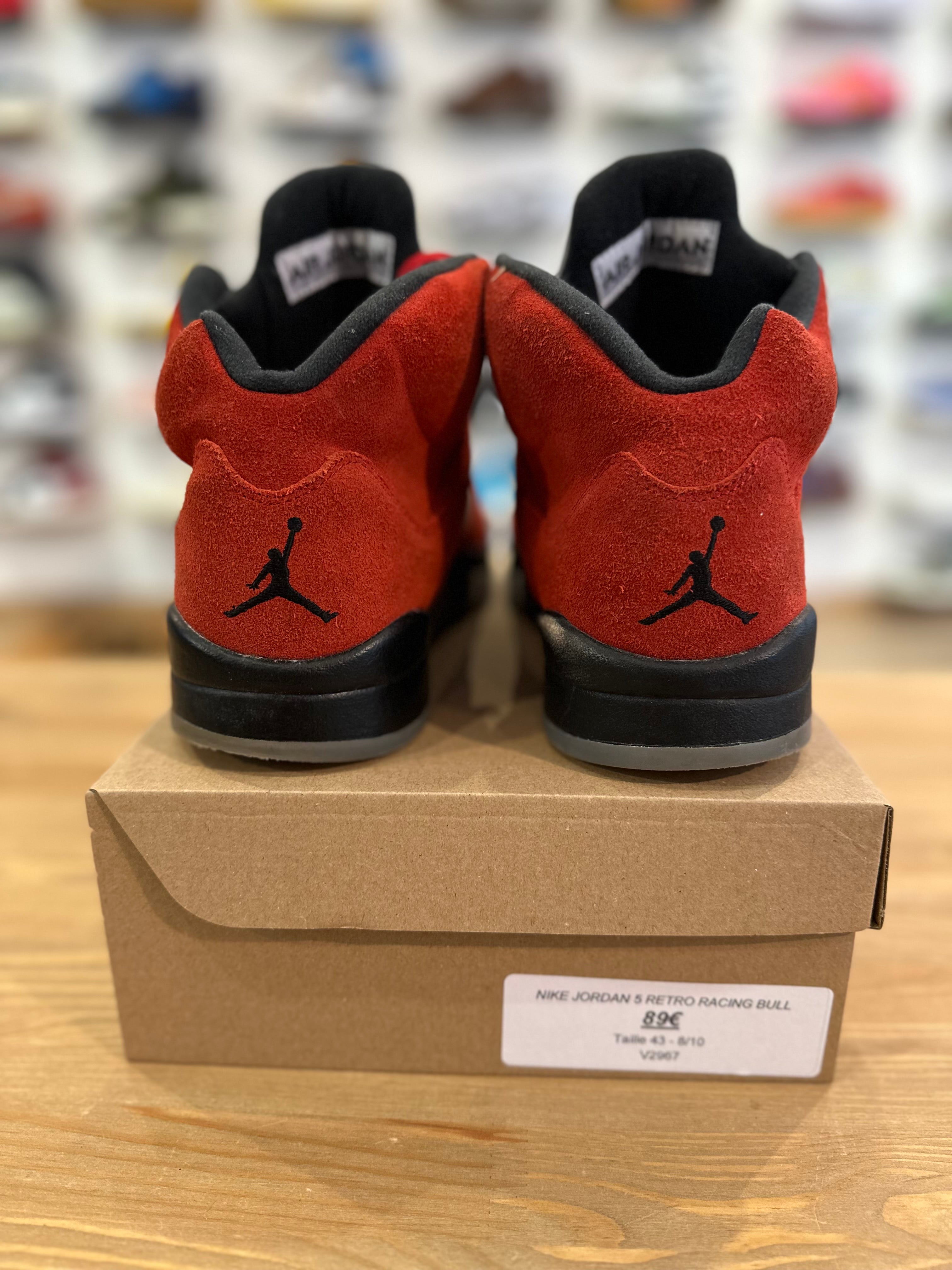 Nike Jordan 5 rétro racing bull ( taille 43 )