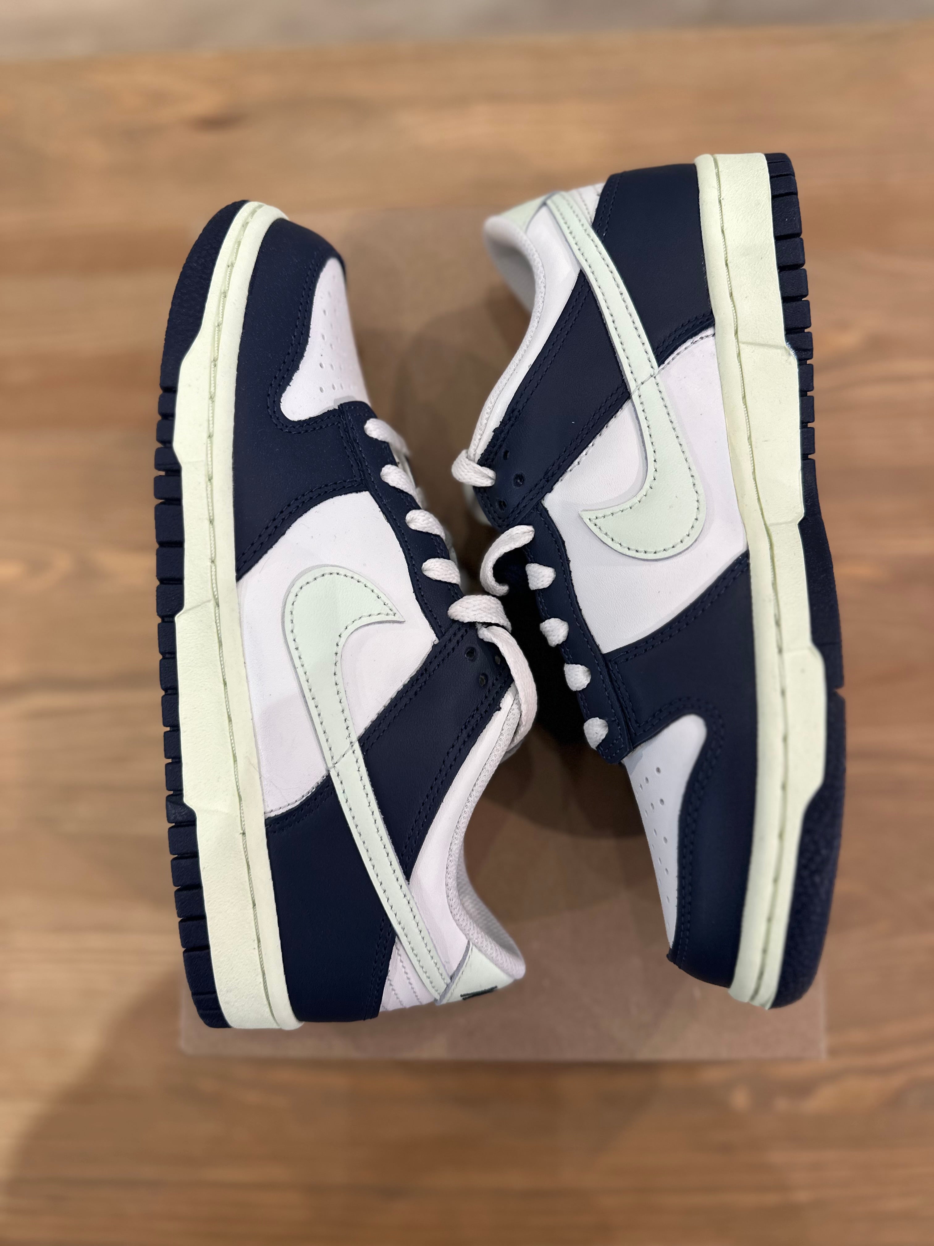 Nike dunk low midnight navy volt ( taille 38,5 )