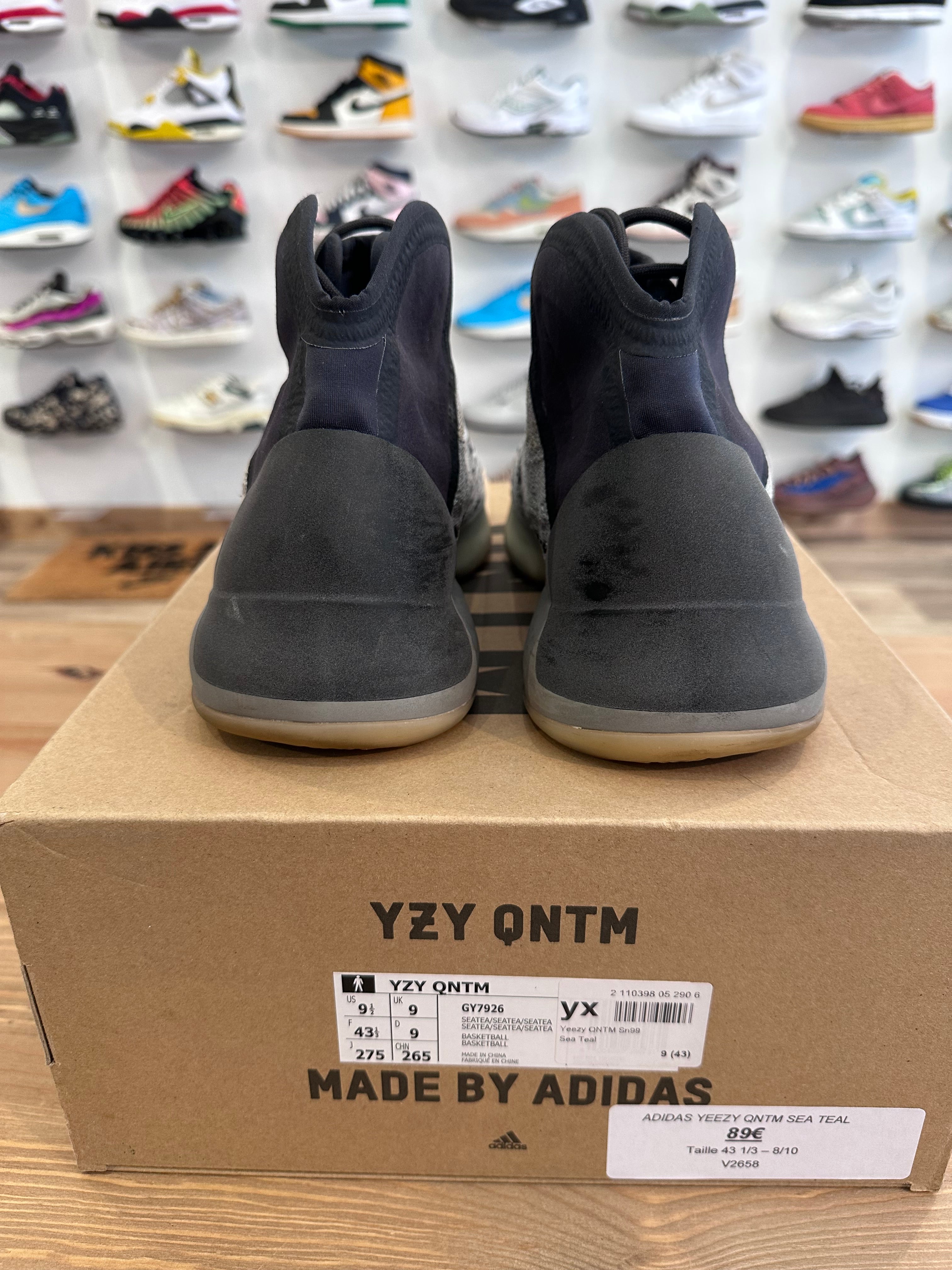 Adidas Yeezy qntm sea teal ( taille 43 1/3 )