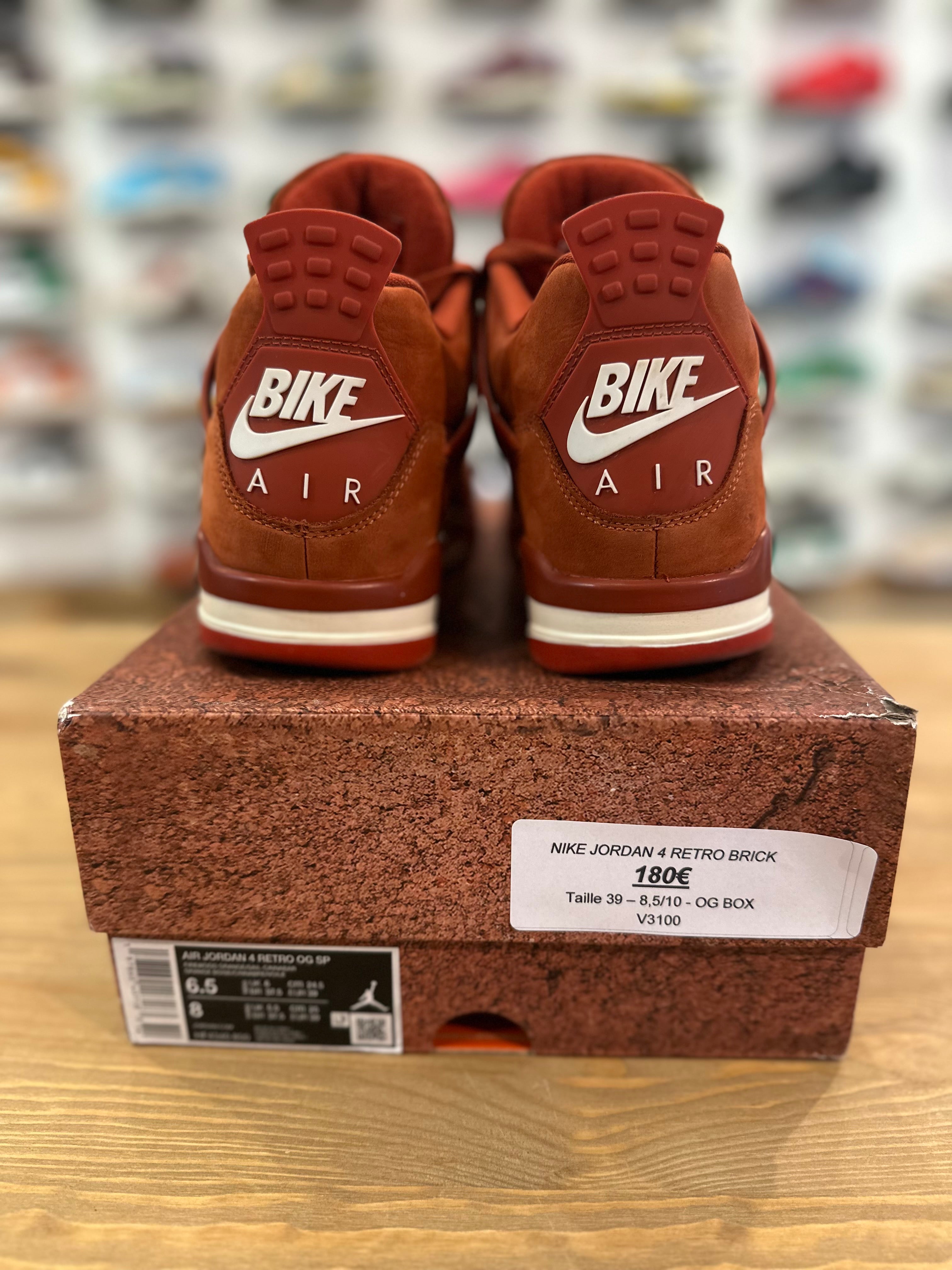 Nike Jordan 4 rétro Nigel Sylvester brick ( taille 39 )