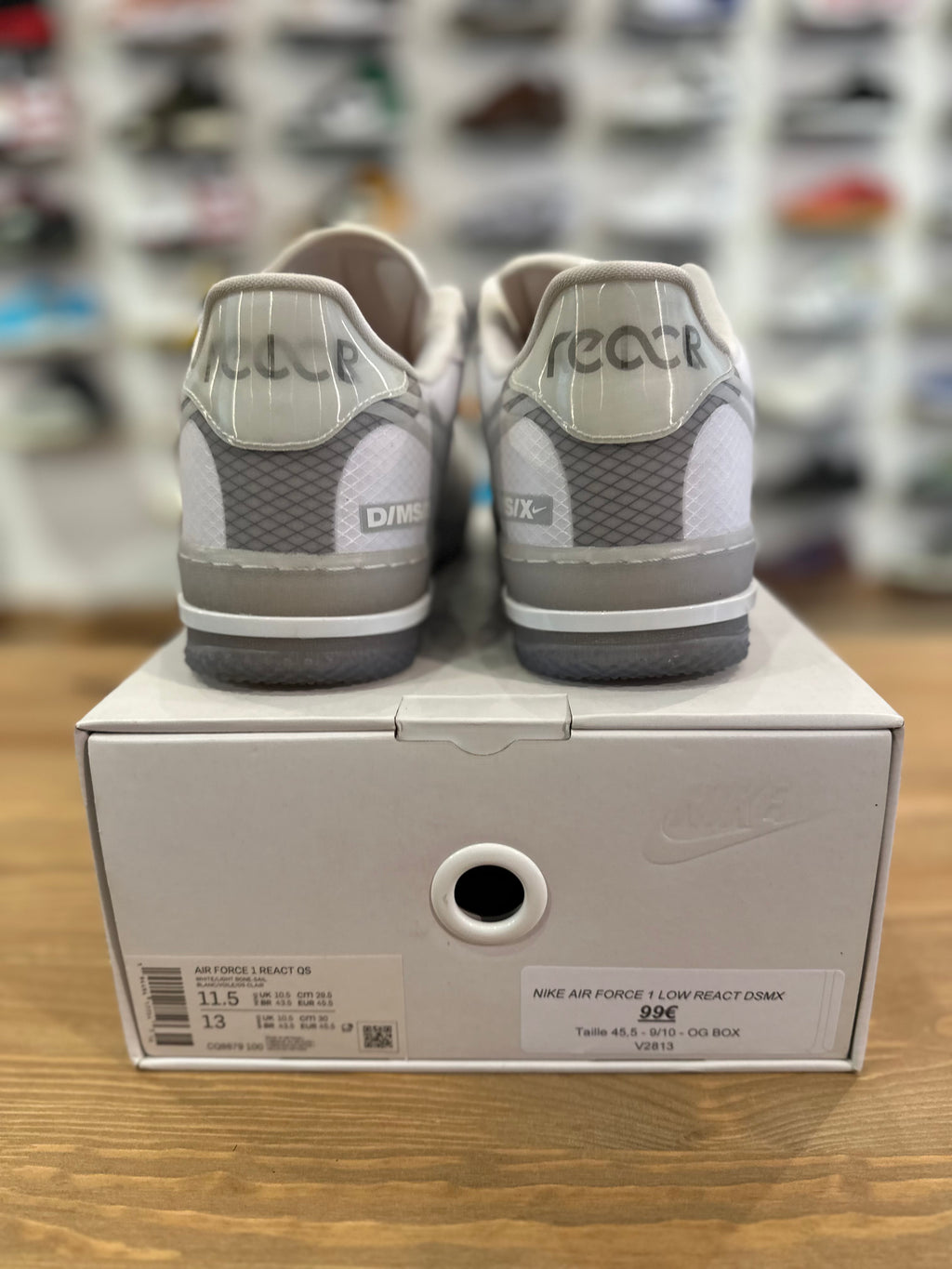 Nike air force 1 low react dsmx ( taille 45,5 )