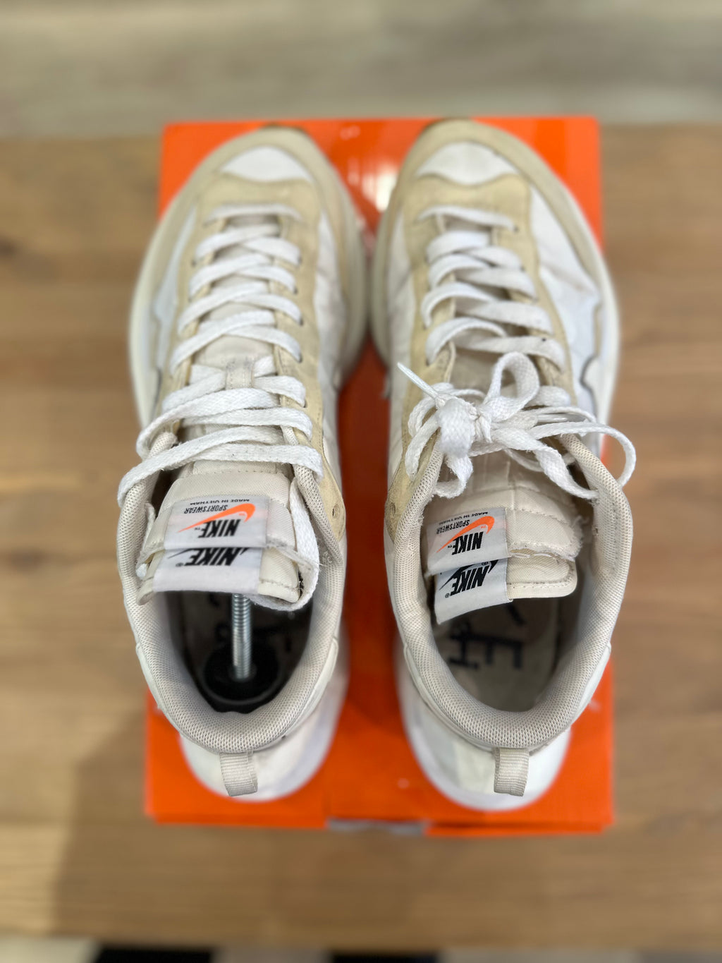 Nike sacai vaporwaffle White sail ( taille 44,5 )