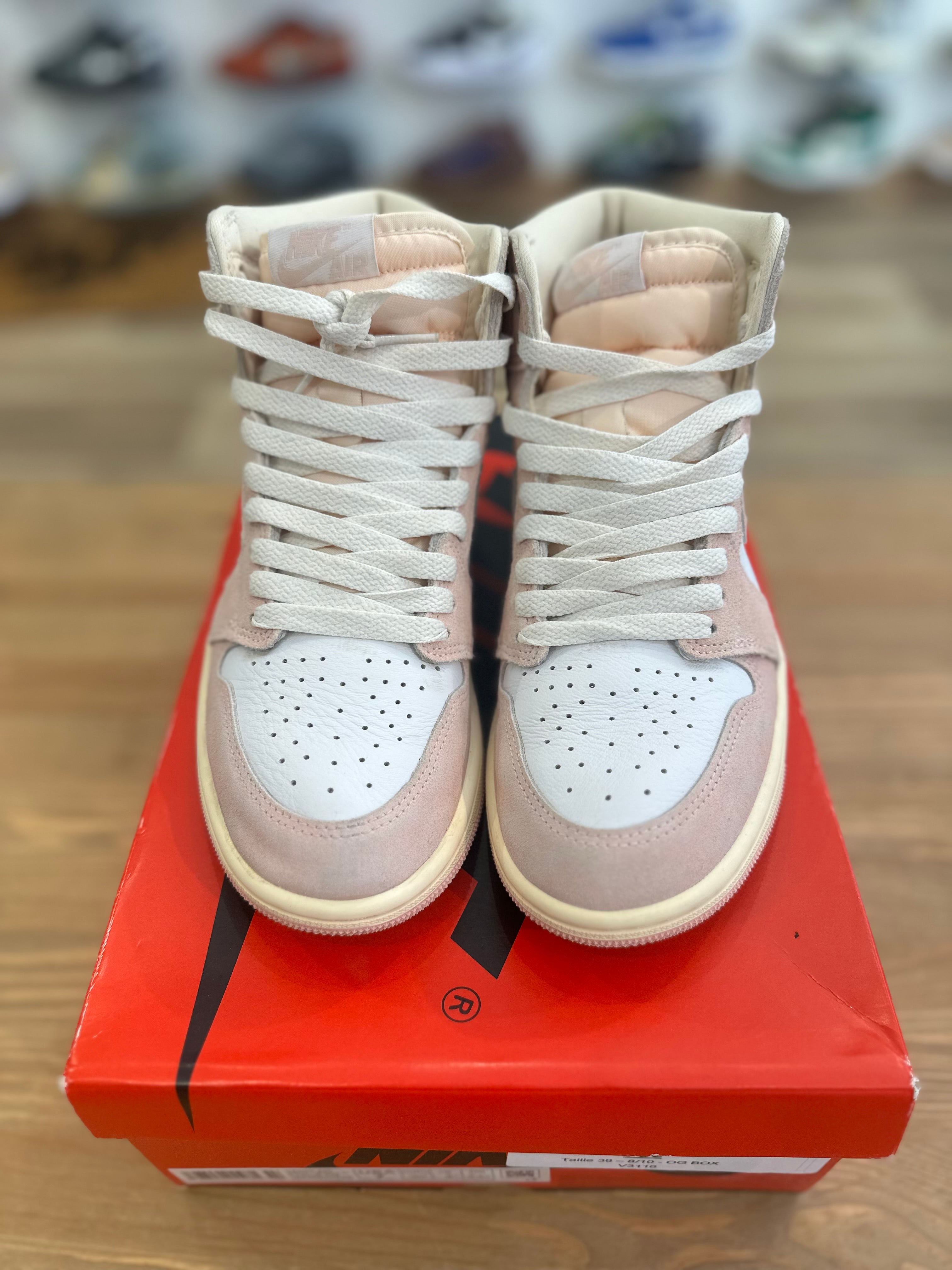 Nike Jordan 1 high washed pink ( taille 38 )