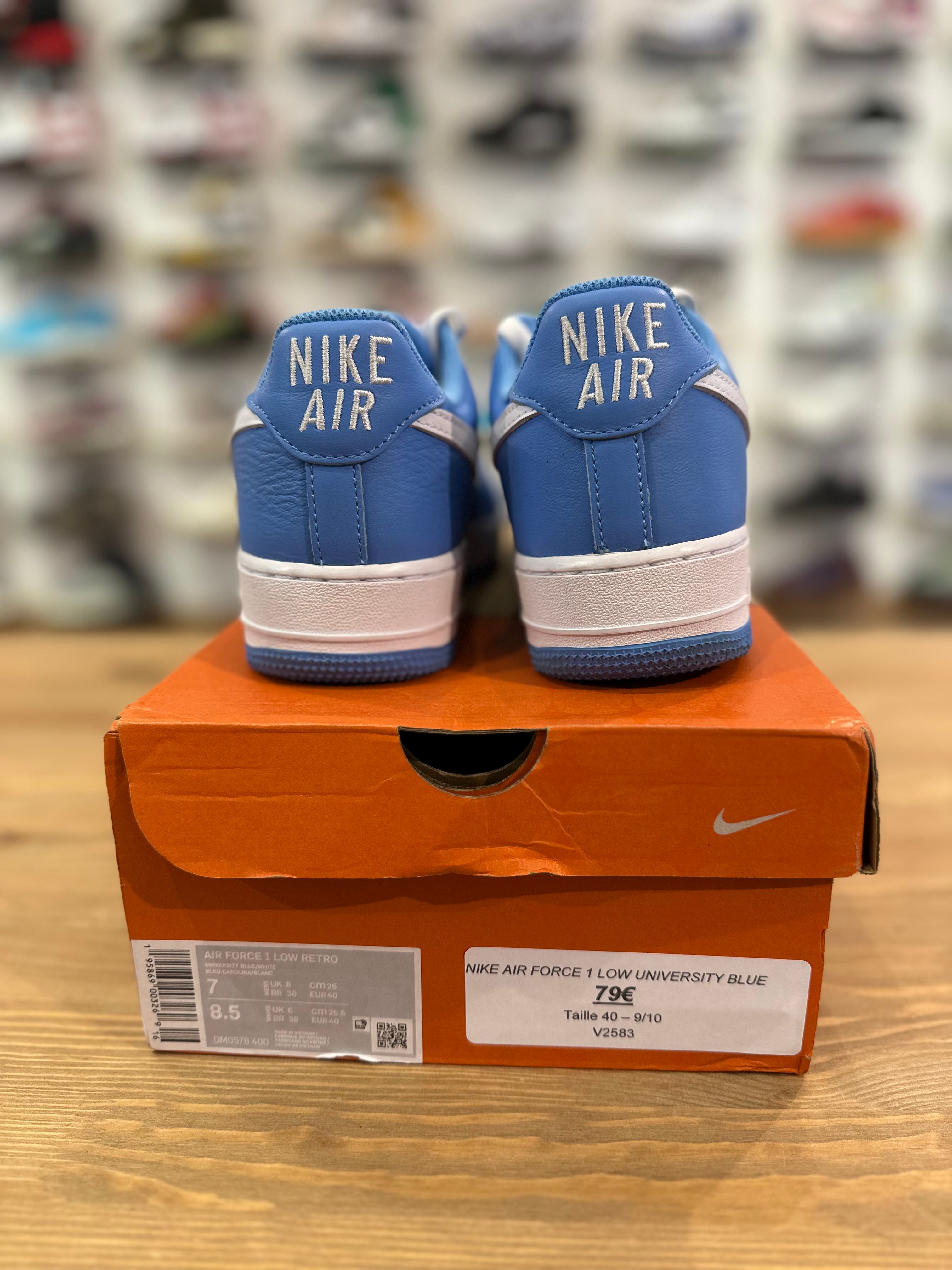 Nike air force 1 low university blue ( taille 40 )