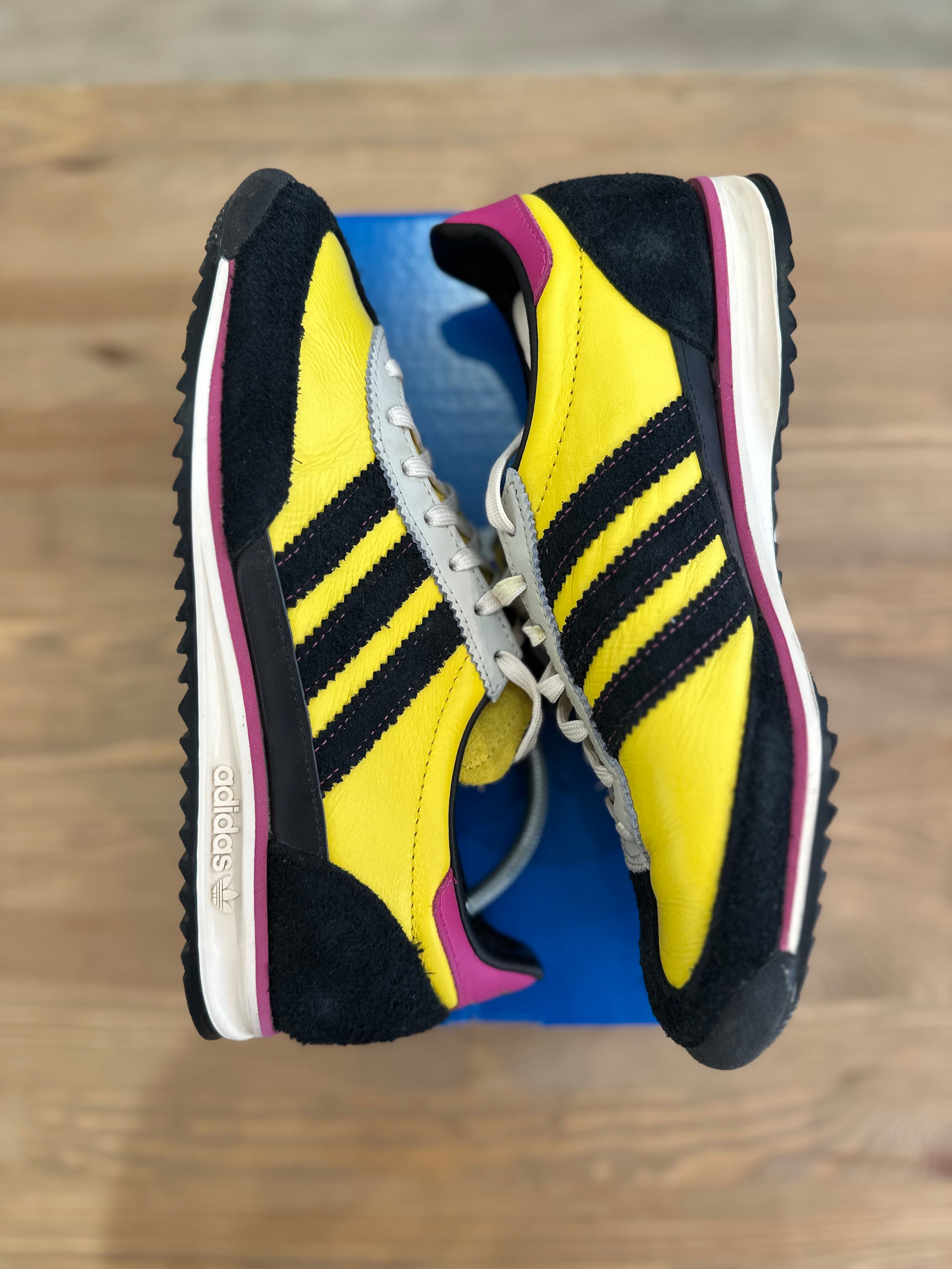 Adidas sl72 black yellow fuchsia ( taille 39 1/3 )