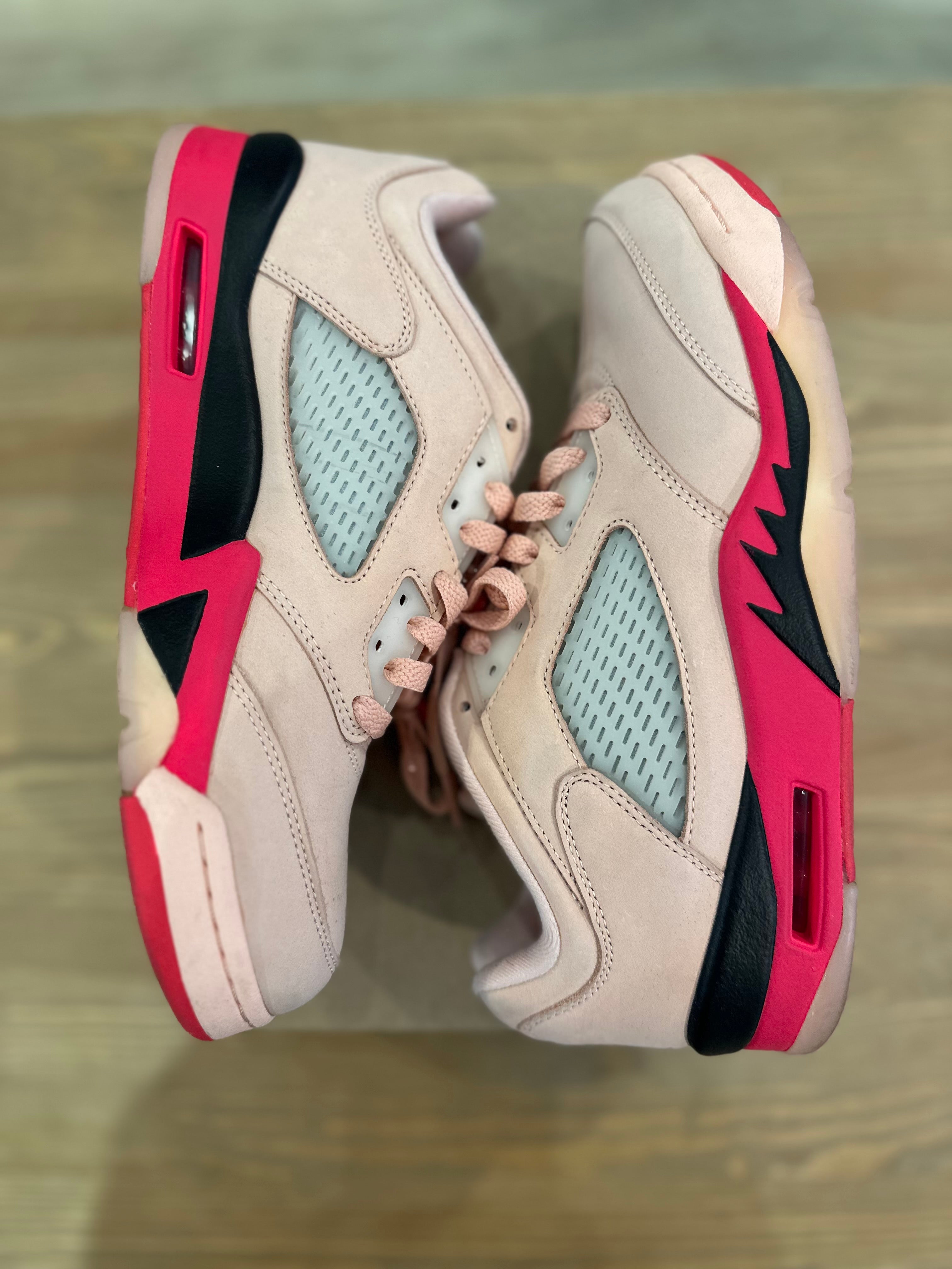 Nike Jordan 5 low soft pink ( taille 41 )