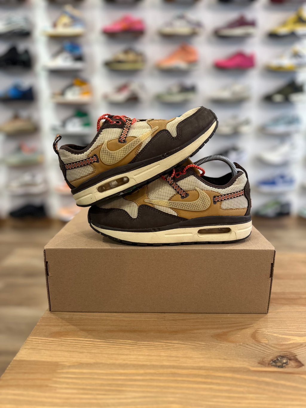 Nike air Max 1 Travis Scott baroque Brown GS ( taille 35 )