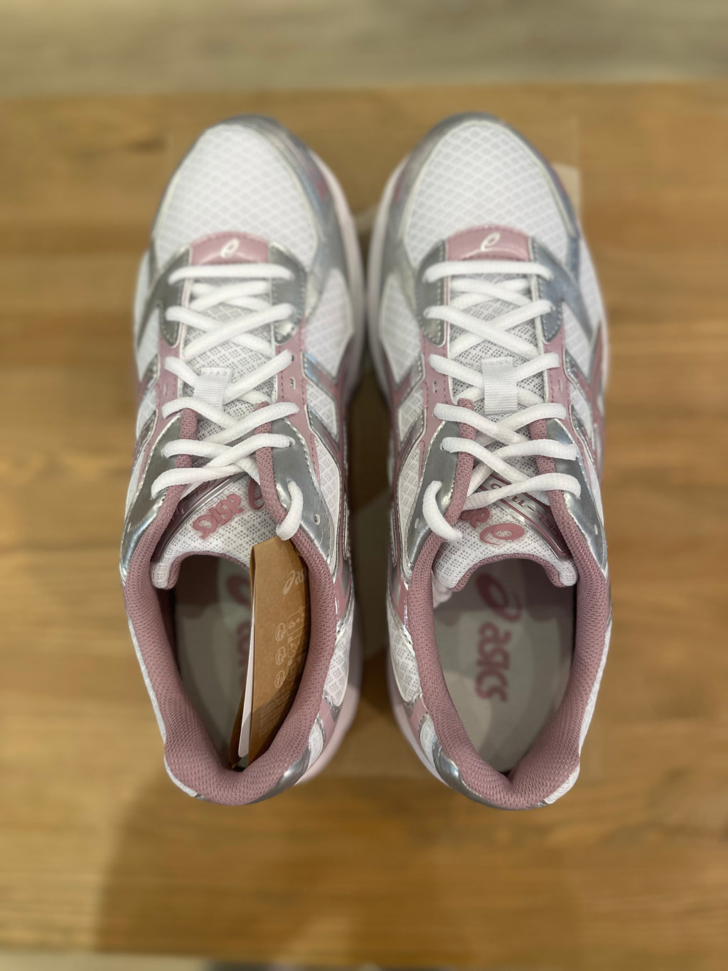 Asics gel 1130 white taro purple ( taille 44,5 )