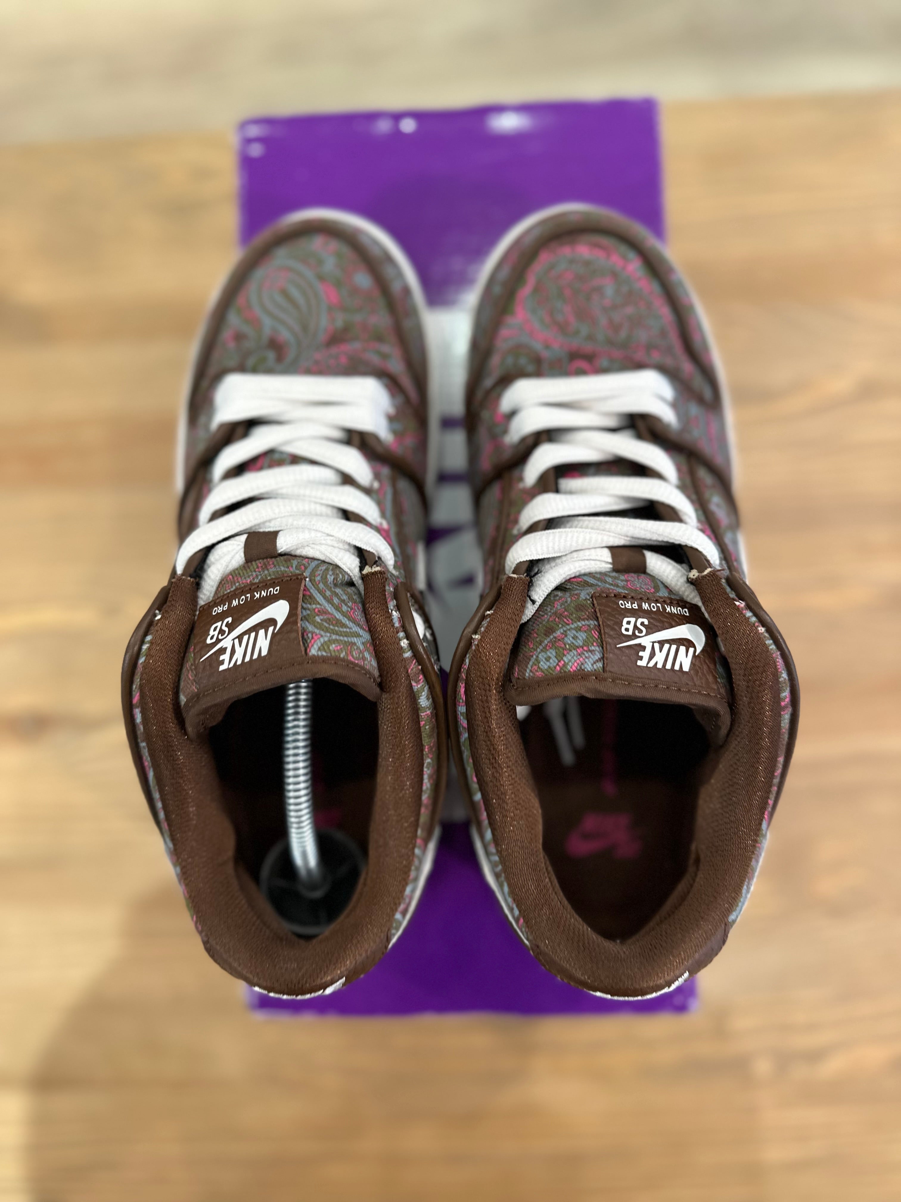 Nike sb dunk low paisley ( taille 40,5 )