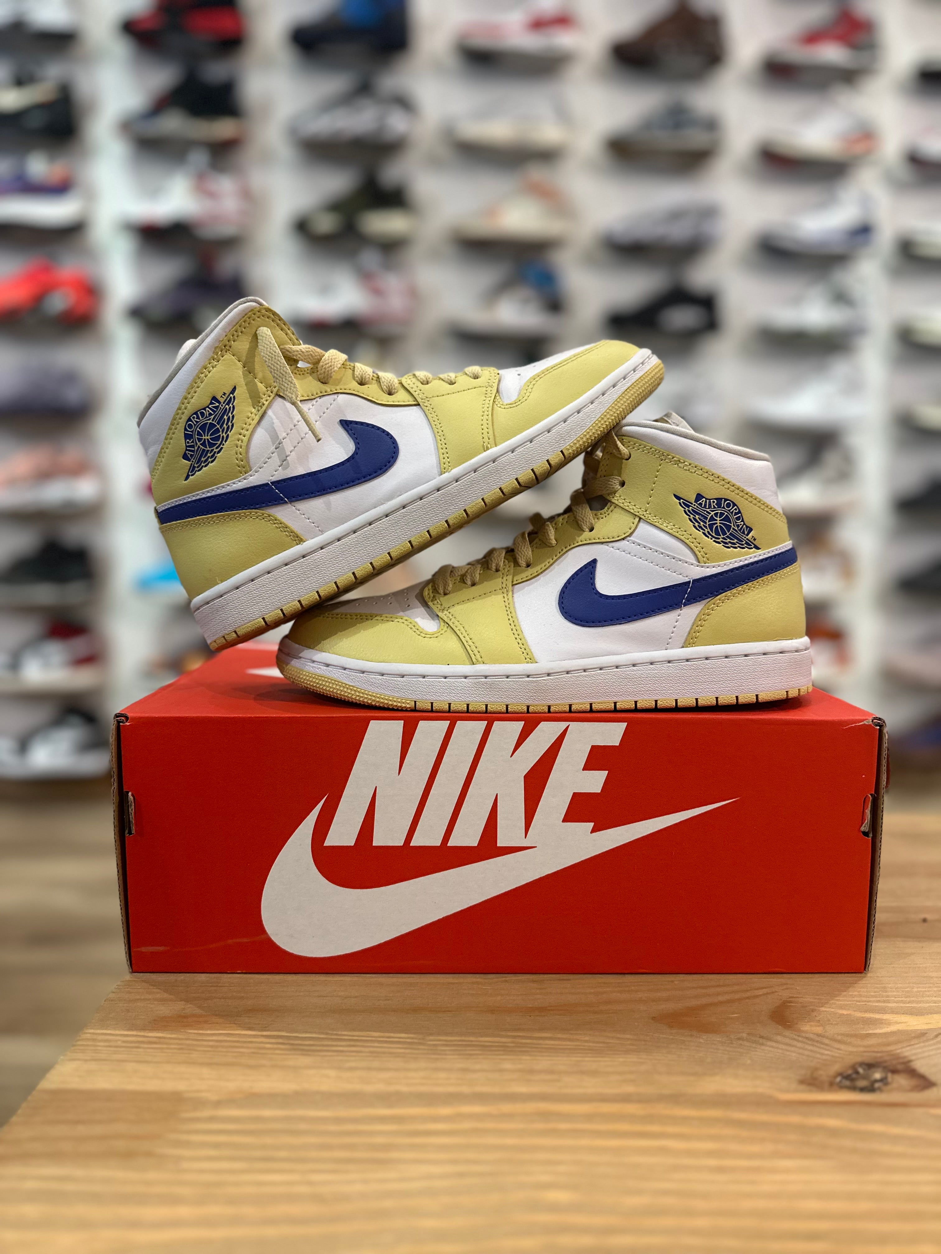 Nike Jordan 1 mid lemon wash ( taille 39 )