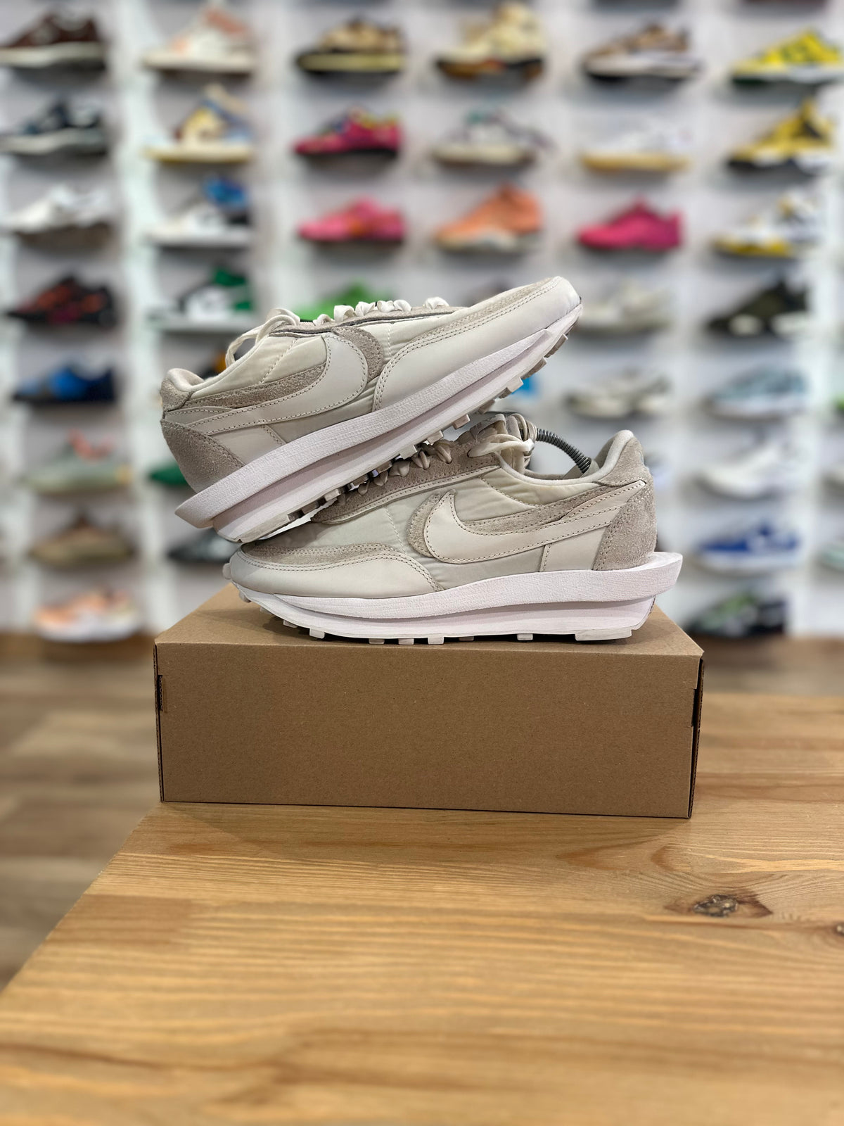 Nike ldwaffle sacai white nylon ( taille 40 )